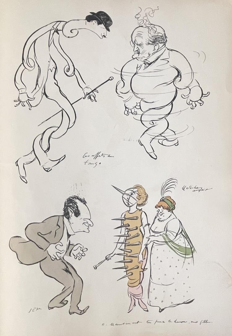 Sem (Georges Goursat) - Plate 5 From Tangoville (1 of 1)