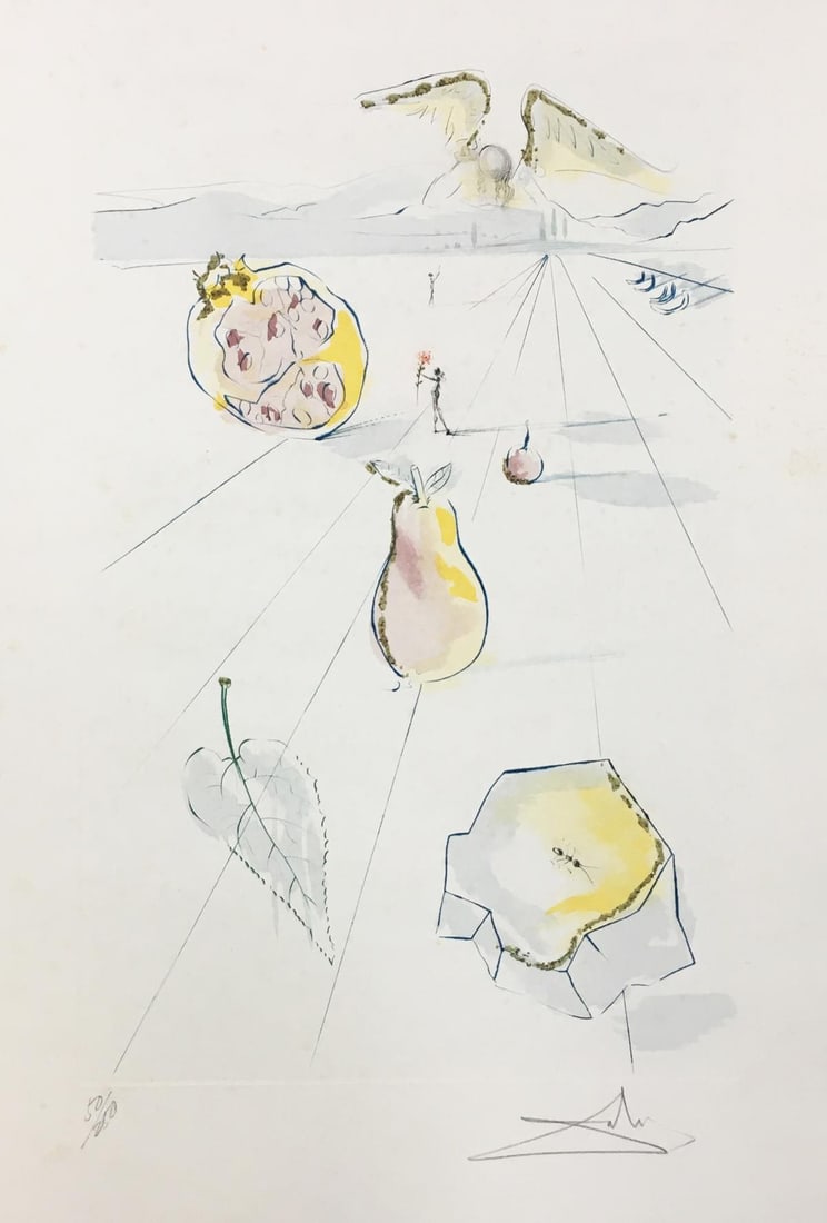 Salvador Dali - I Went Down into the Garden of Nuts to (1 of 1)