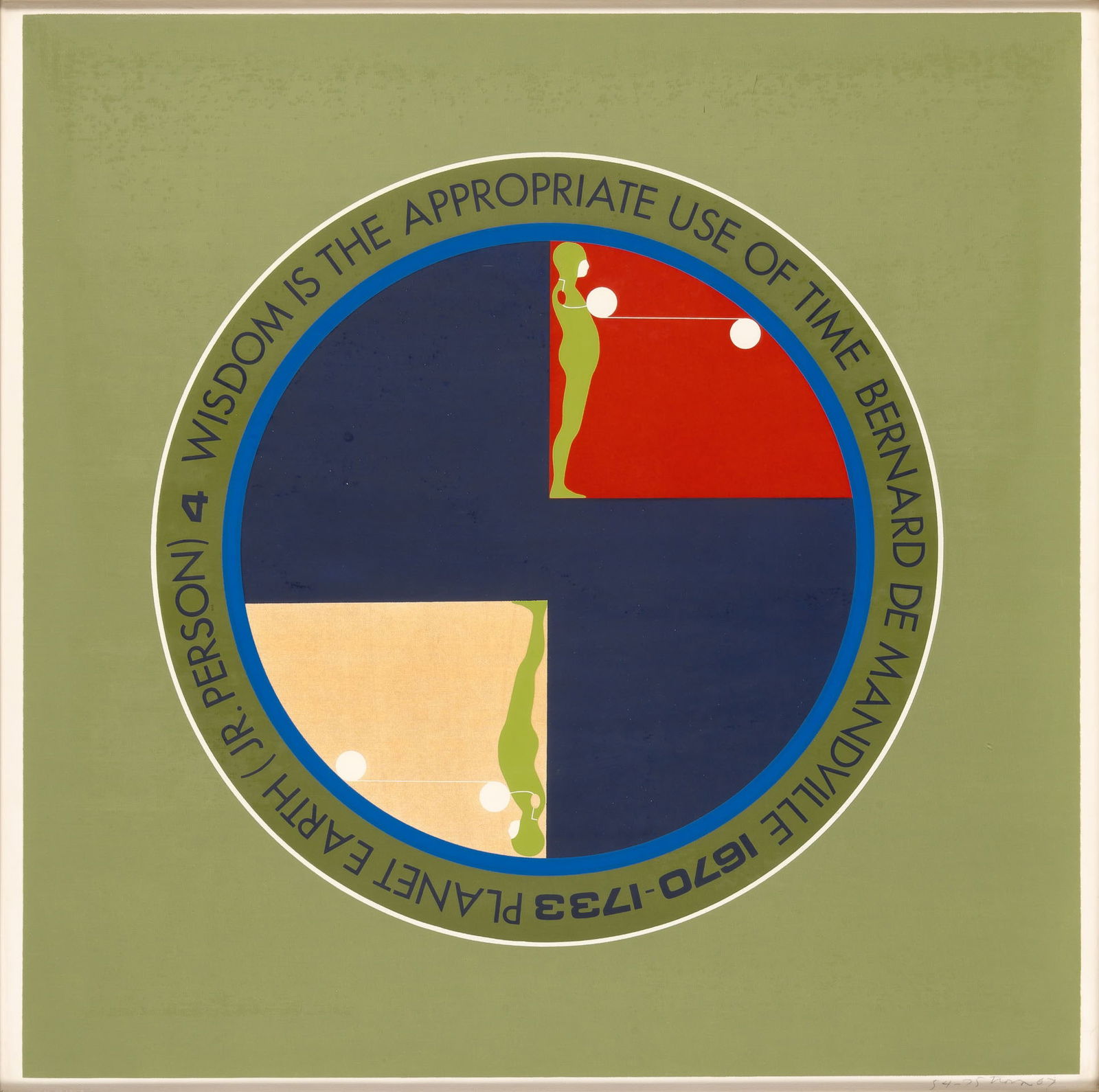 Ernest Trova - Untitled (from Study: Falling Man Series I): Artist: Ernest TrovaTitle: Untitled (from Study: Falling Man Series I)Year: 1967Dimensions: 24 x 24 in.Edition: 54 from the limited edition of 75Publisher: Harcus/Krakow Editions, Boston and Pace