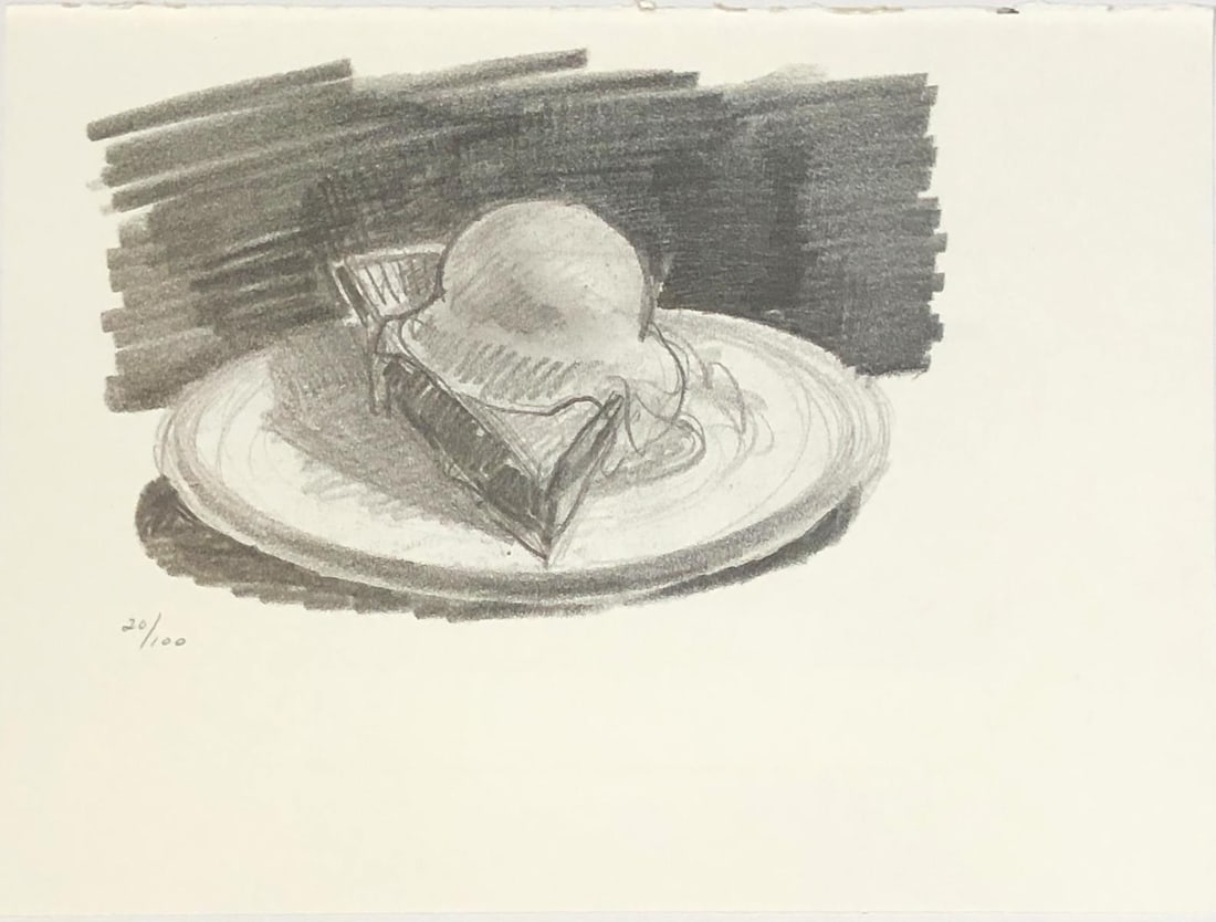 Wayne Thiebaud - Sketchbook 21 (After): Artist: Wayne ThiebaudTitle: Sketchbook 21Year: 1987Dimensions: 8 1/2in. by 11in.Edition: Numbered from the rare limited edition of 100Publisher: Abrams New YorkSuite: Private Drawings The Artists