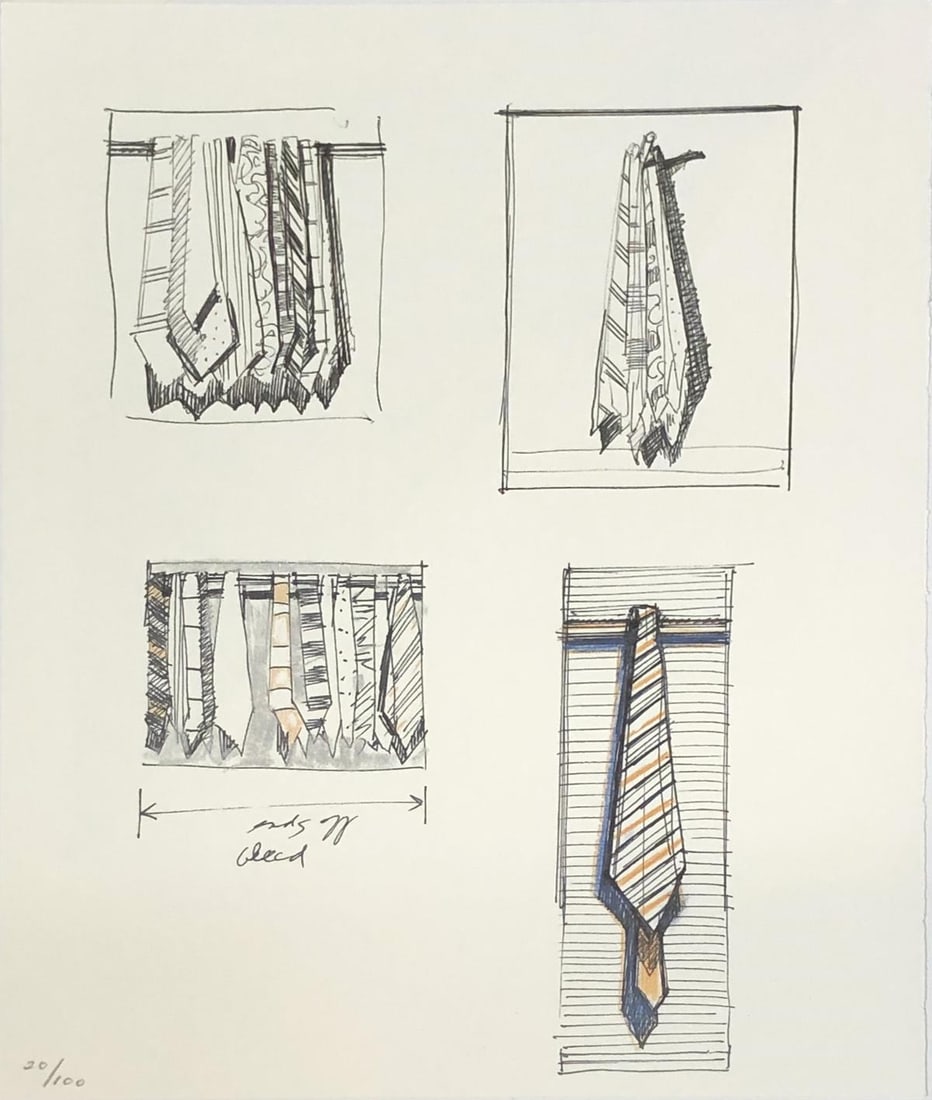 Wayne Thiebaud - Sketchbook 20 (After): Artist: Wayne ThiebaudTitle: Sketchbook 20Year: 1987Dimensions: 8 1/2in. by 11in.Edition: Numbered from the rare limited edition of 100Publisher: Abrams New YorkSuite: Private Drawings The Artists