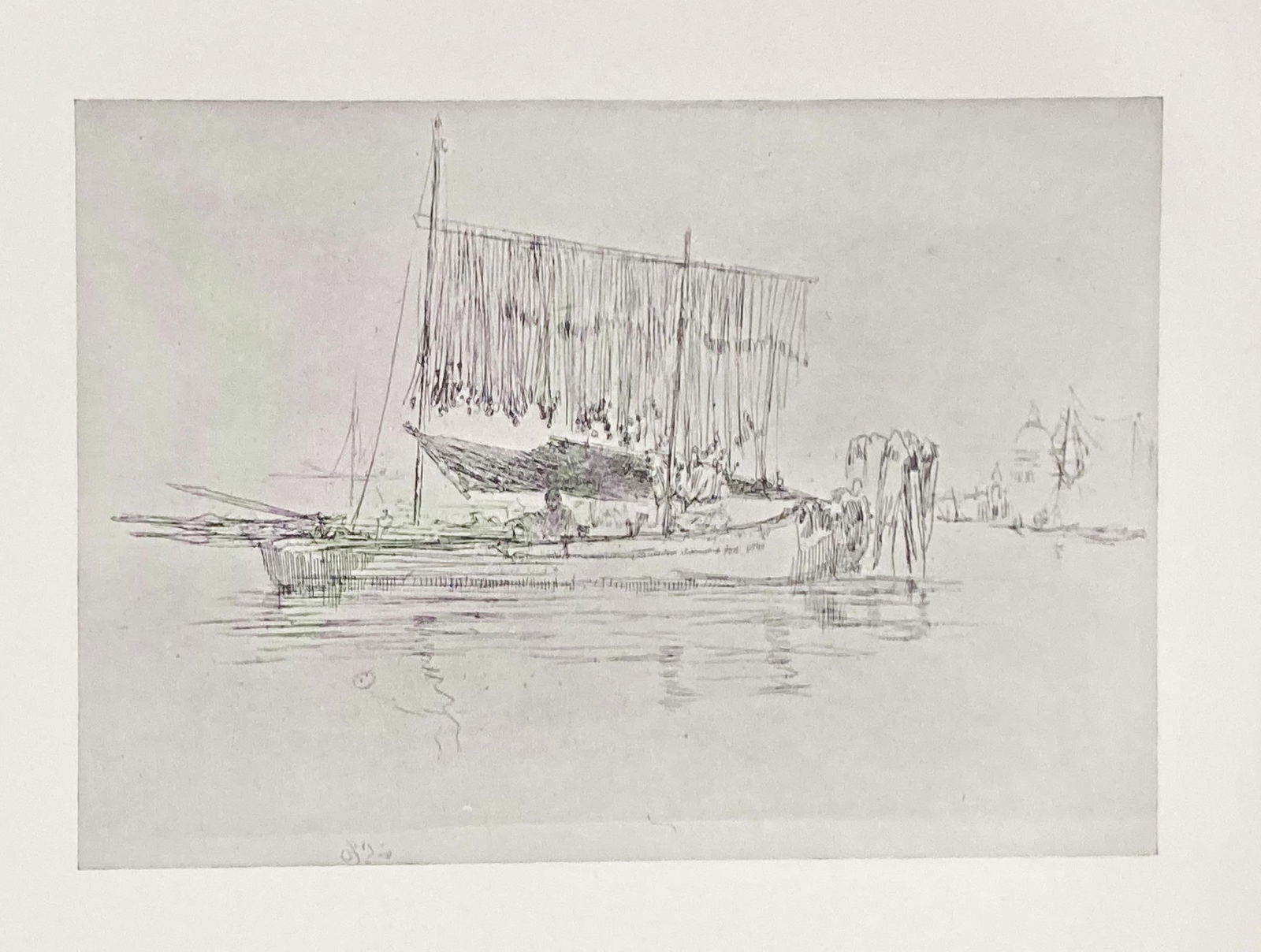 James McNeill Whistler (After) - Fishing-Boat (1 of 1)