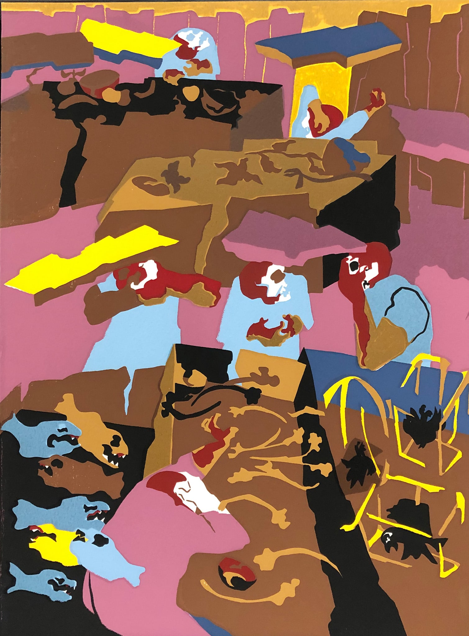 Jacob Lawrence - Hiroshima II (1 of 1)