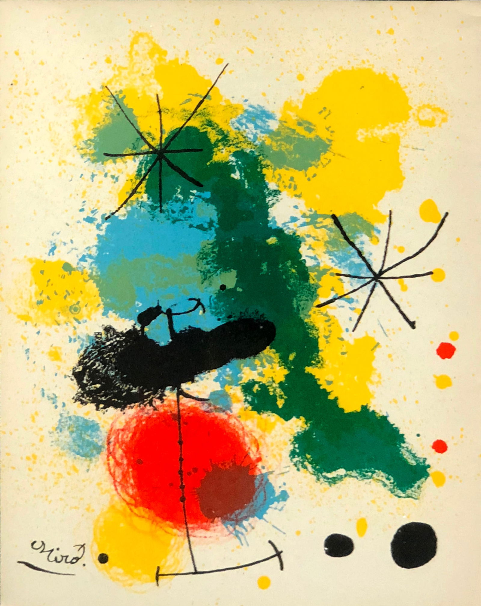 Joan Miro - Prints from the mourlot press (frontispiece) (1 of 1)