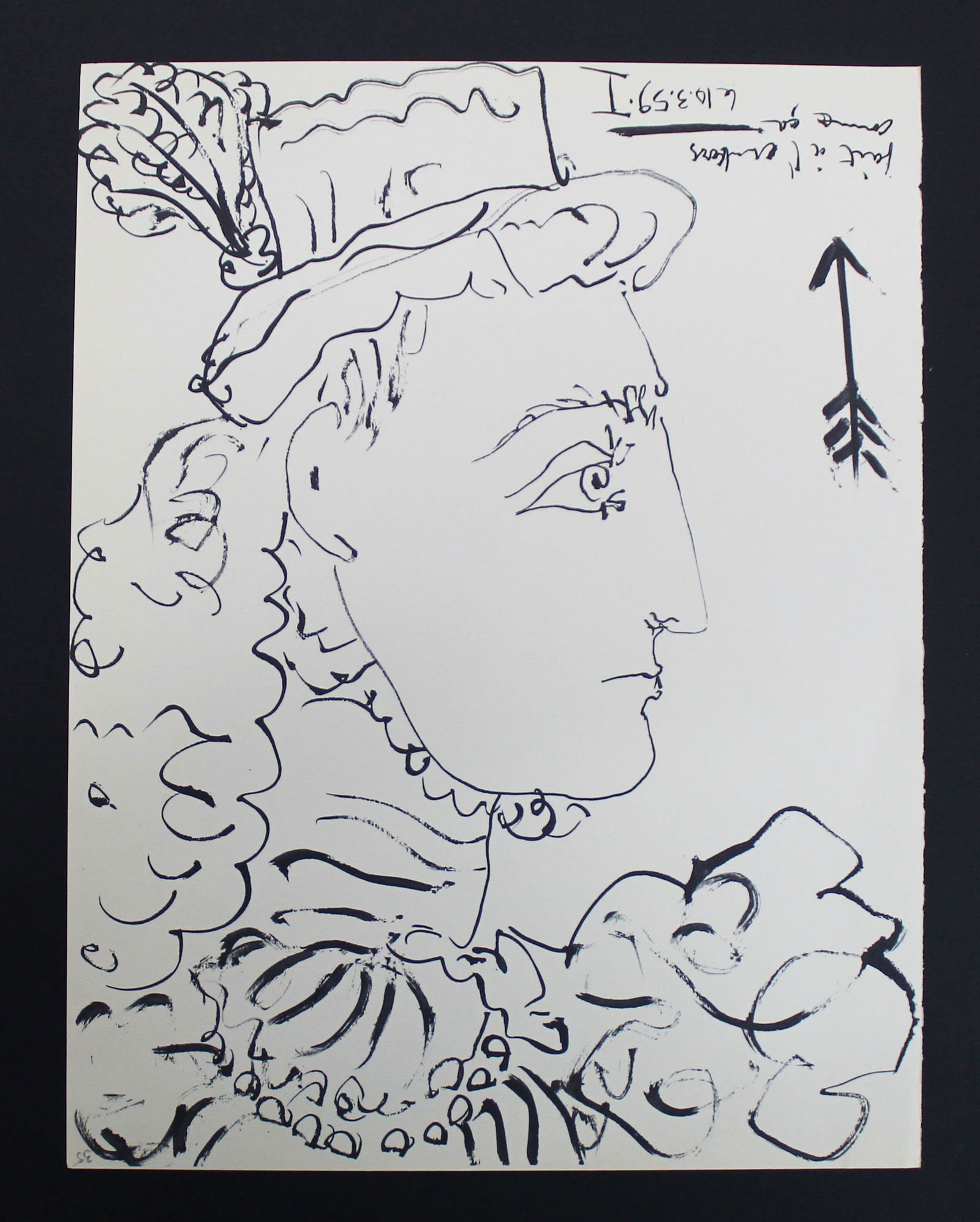 Pablo Picasso (After) - Untitled (10.3.59) (1 of 1)