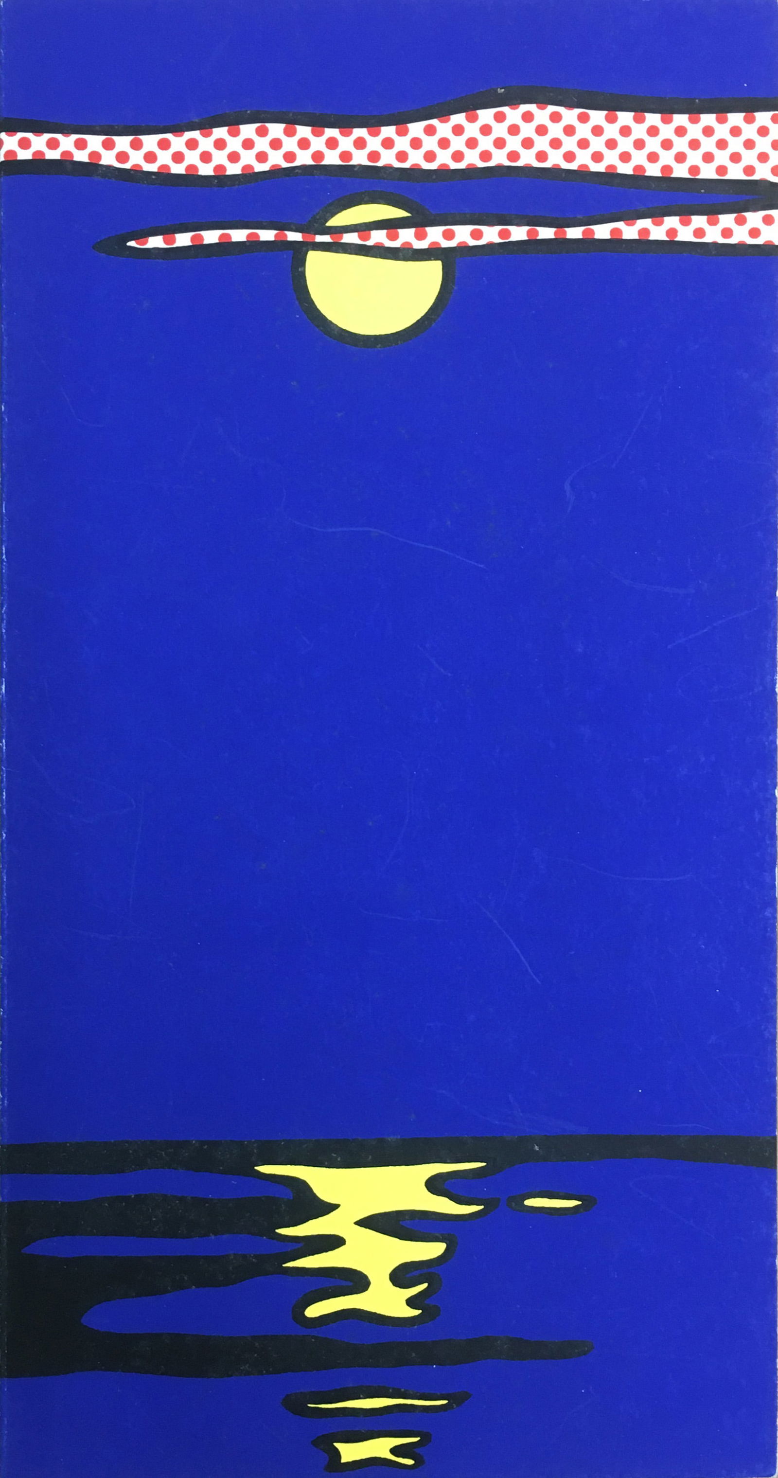 Roy Lichtenstein - Night Seascape Promotional Greeting Card (1 of 2)