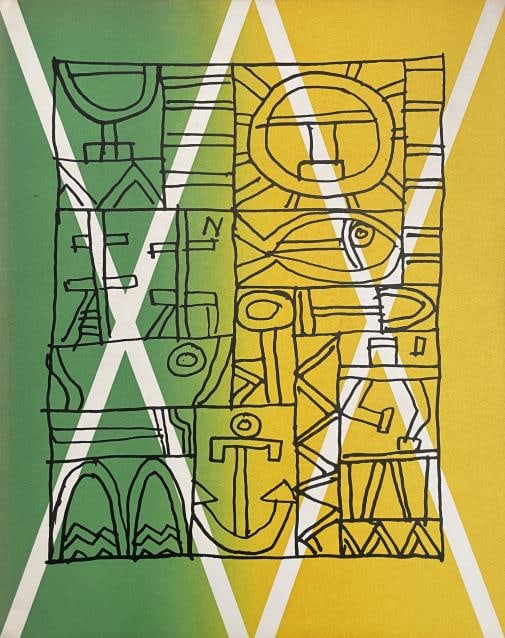 Joaquin Torres Garcia - Original Cover for XXe Siecle No 13 (1 of 1)