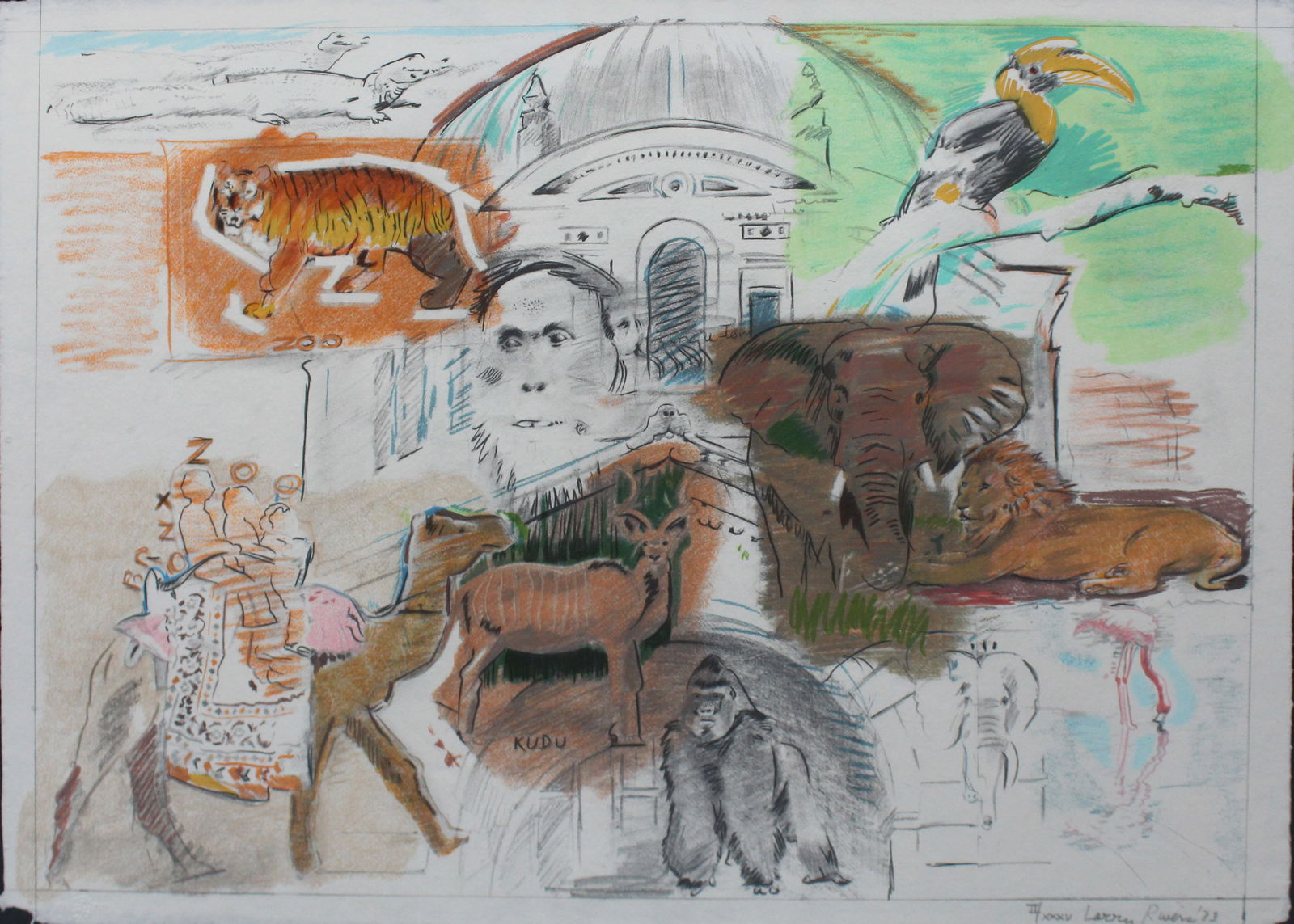 Larry Rivers - Bronx Zoo (1 of 1)