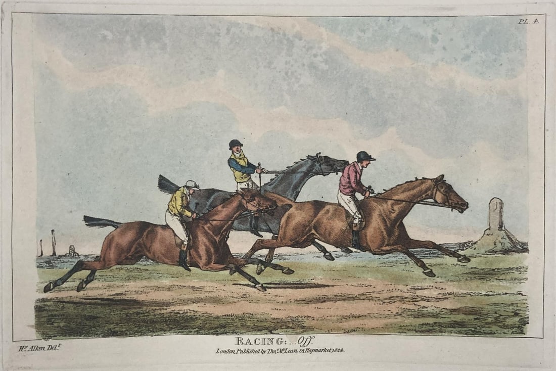 Henry Alken - Racing Off (1 of 1)