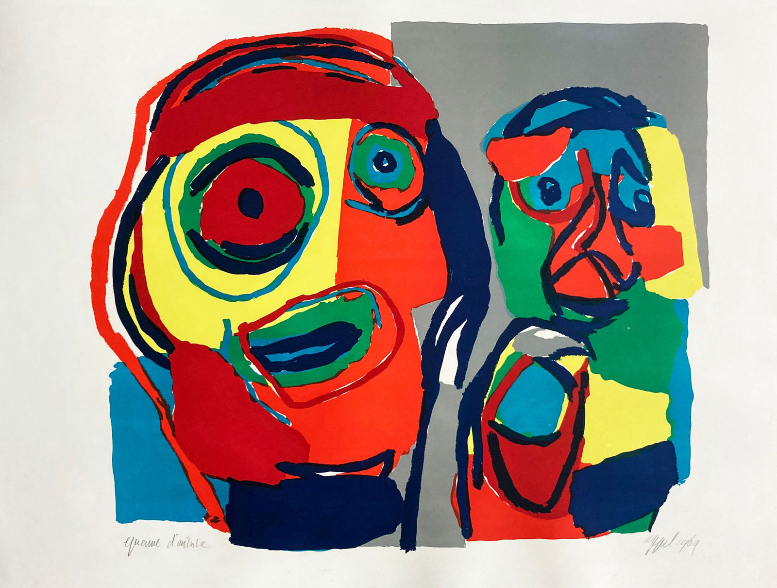 Karel Appel - Serie Personages (1 of 1)