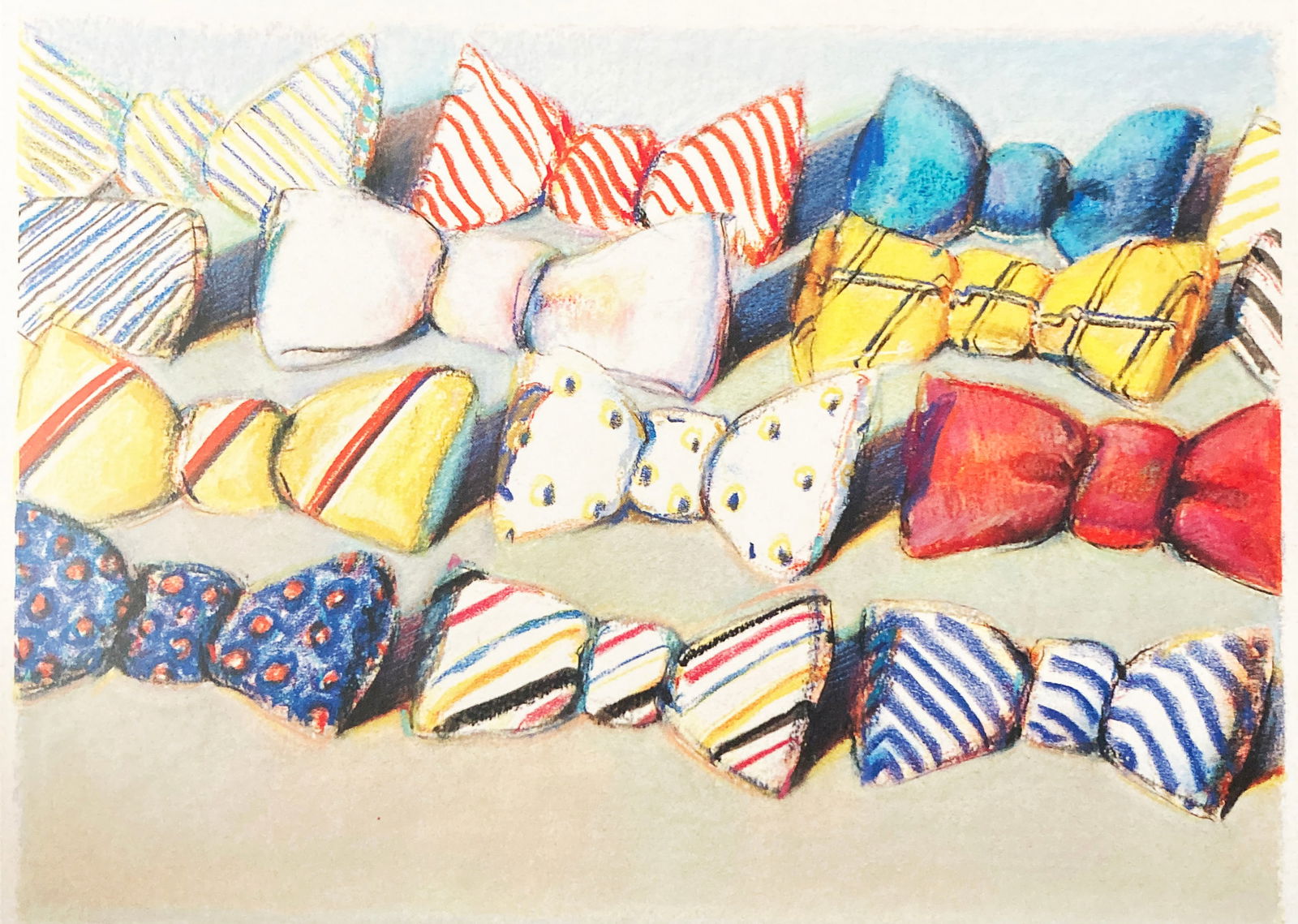 Wayne Thiebaud - Tied Ties (1 of 1)