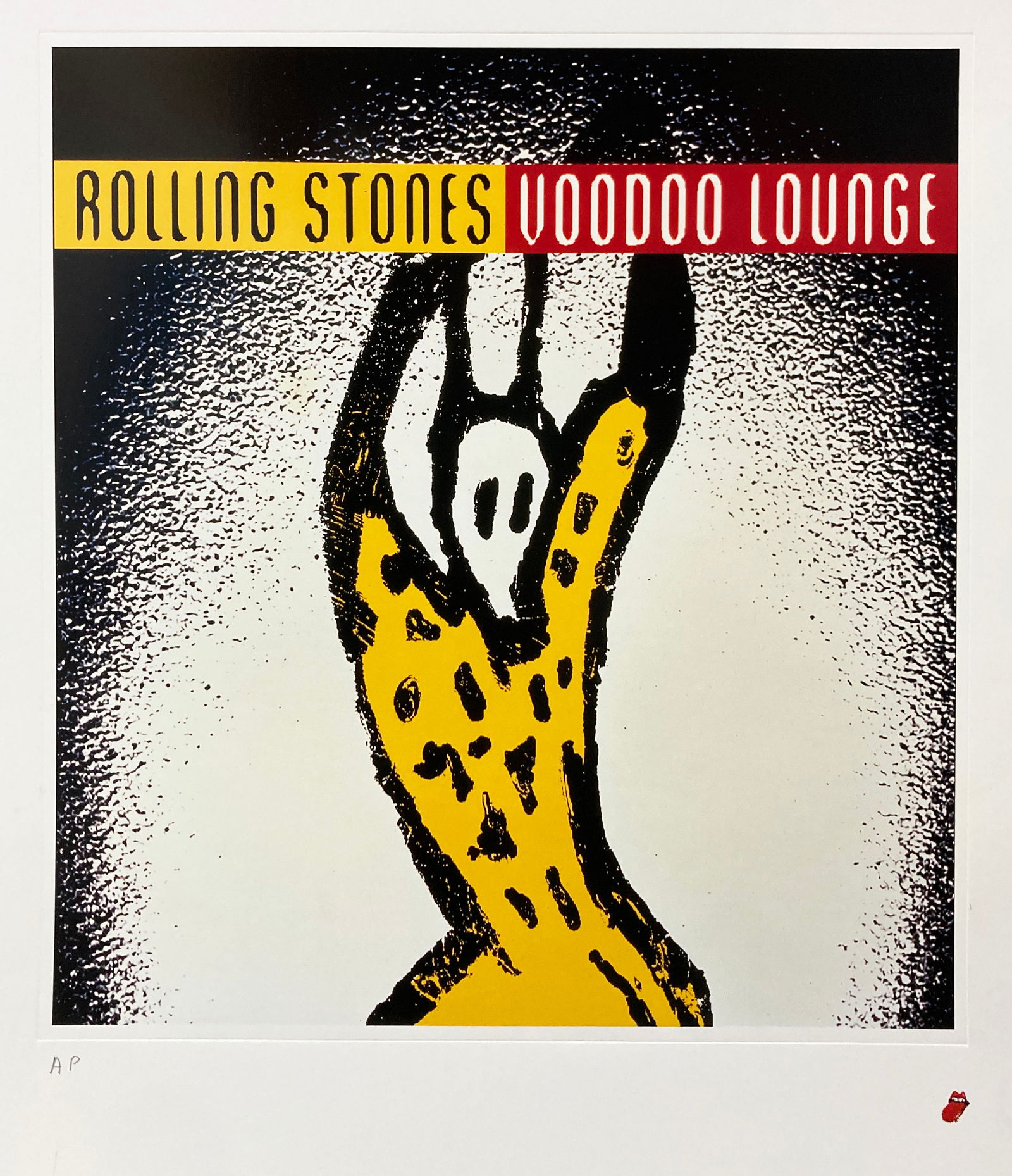 The Rolling Stones - Voodoo Lounge: Artist: The Rolling StonesTitle: Voodoo LoungeYear: 1994Dimensions: 26 1/2 x 22 1/2 in.Edition: 4446 from the limited edition of 5000Publisher: Musicom InternationalSuite: The Rolling Stones
