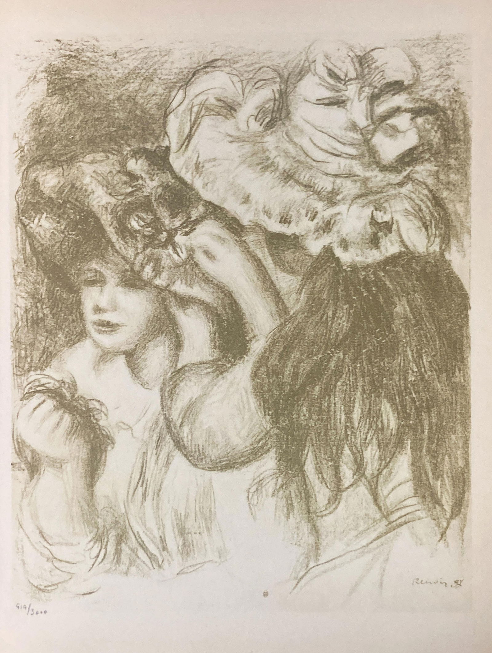 Pierre-Auguste Renoir (After) - Le Chapeau Epingle 1 (1 of 1)