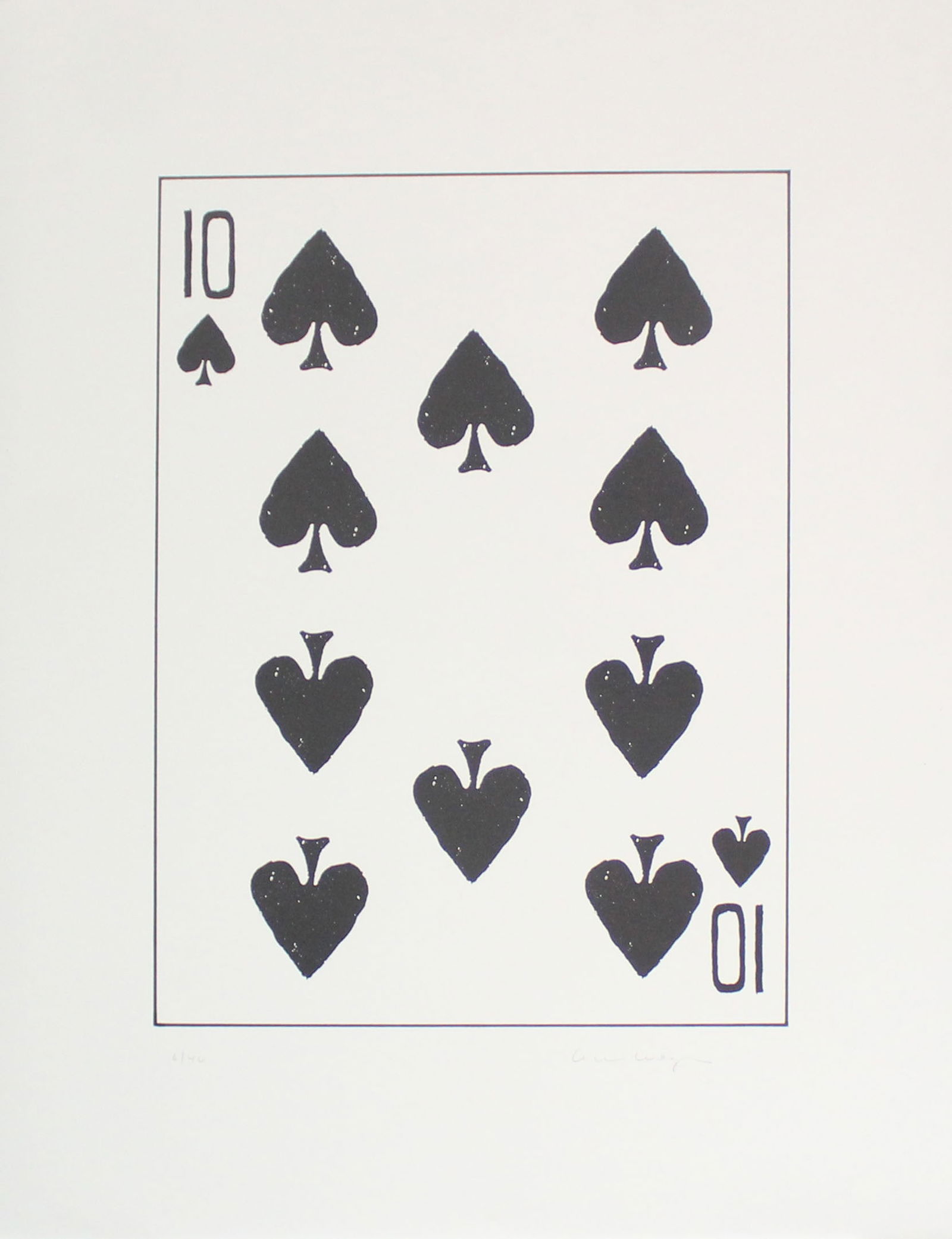 William Wegman - Ten of Spades (1 of 1)