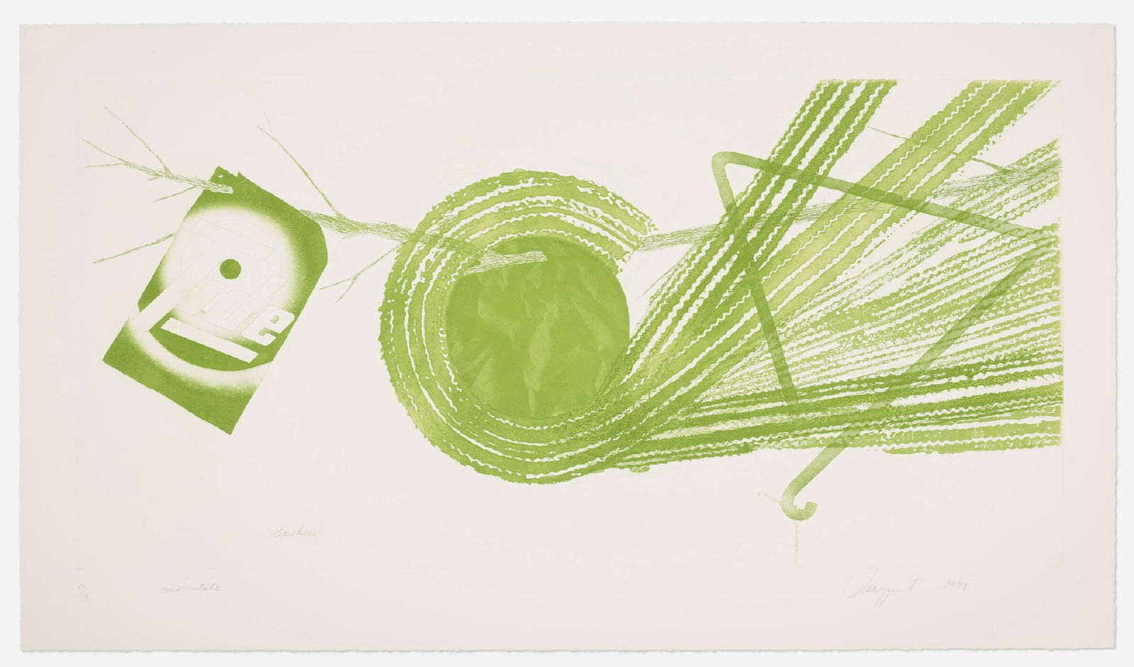 James Rosenquist - Spokes (State II) (1 of 1)