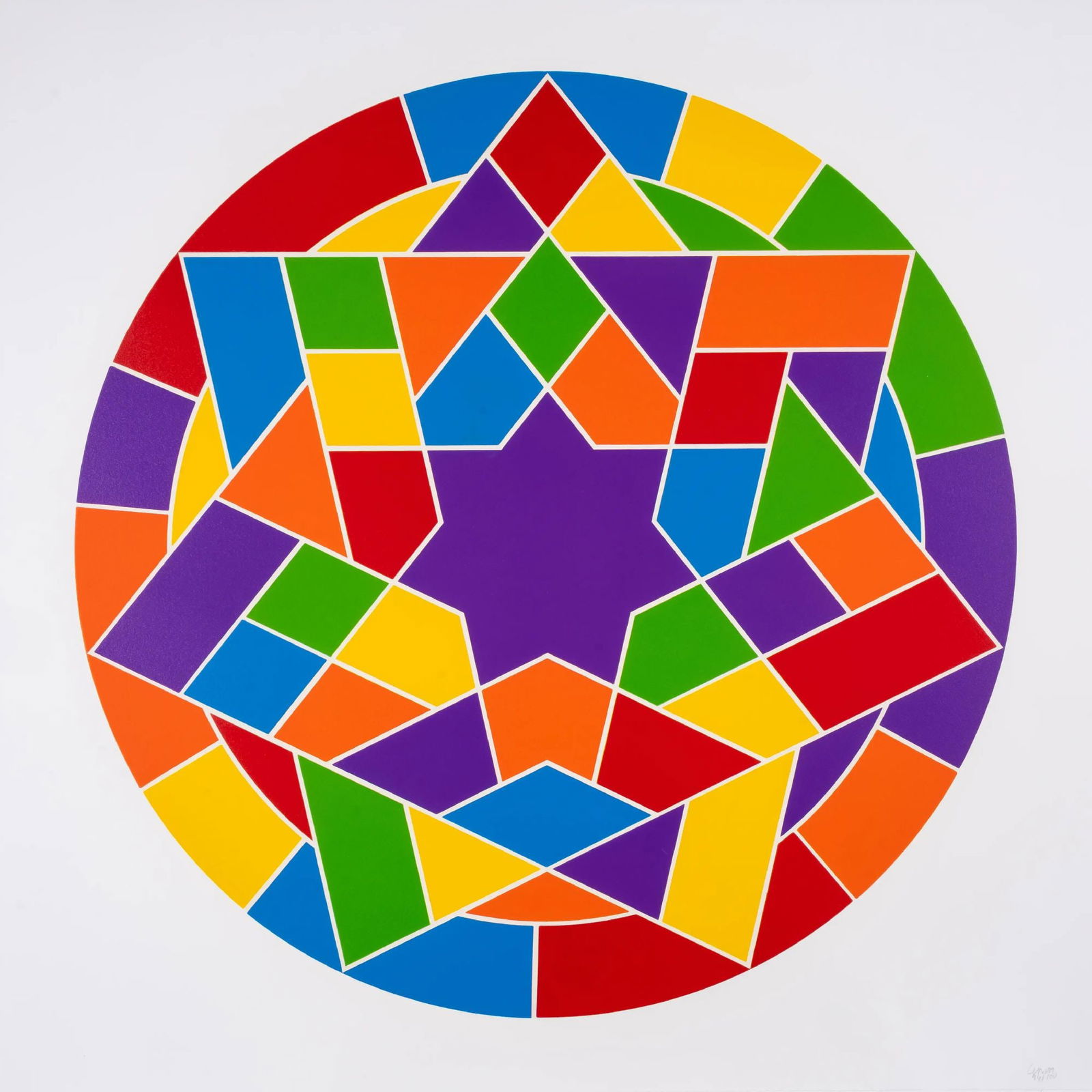 Sol LeWitt - Stars (Plate #5) (1 of 1)