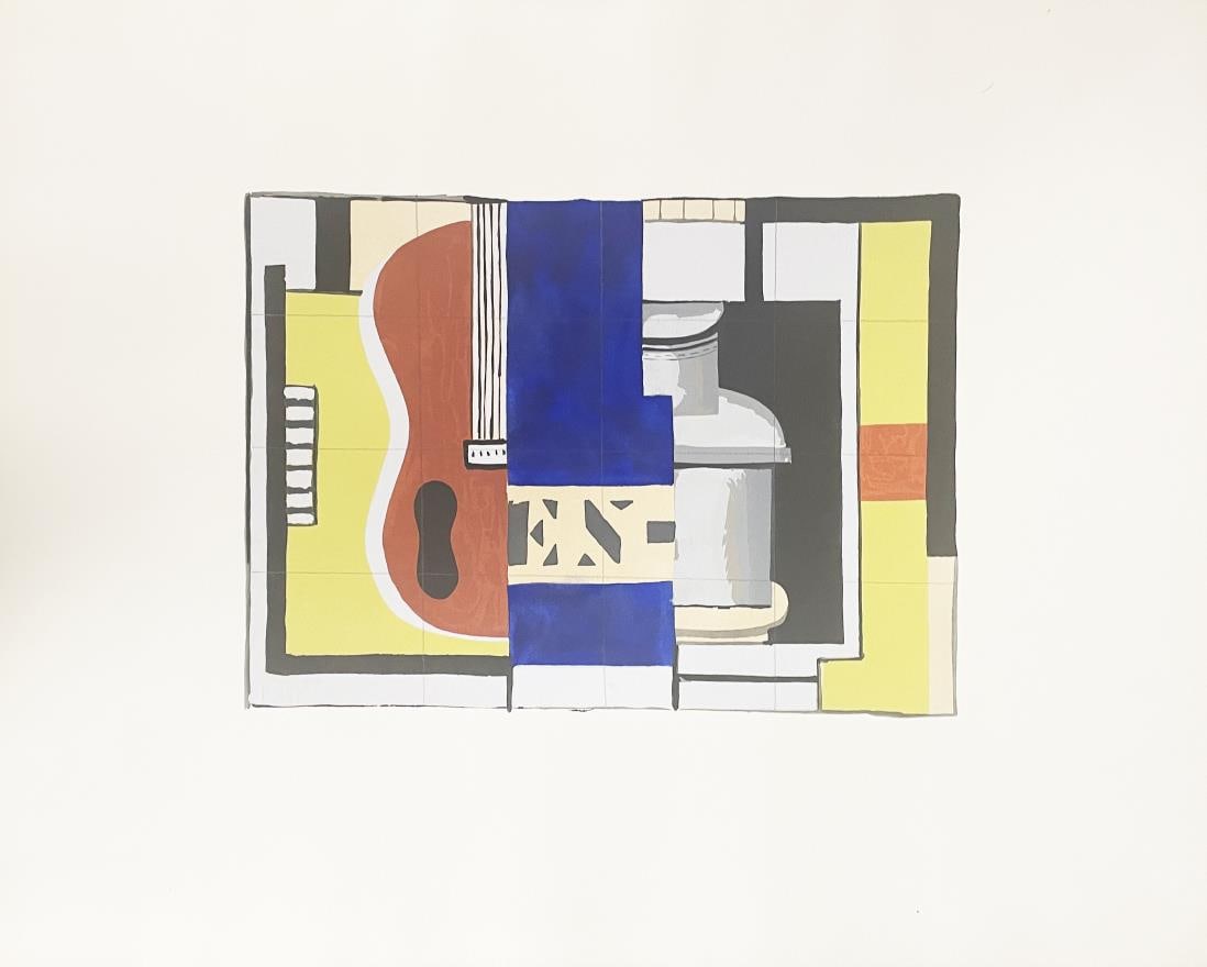 Fernand Leger - Lencrier: Artist: Fernand LegerTitle: LencrierYear: 1933Dimensions: 15 3/4in. by 20 1/2in.Edition: From the rare limited edition of 1000Publisher: Editions Jeanne BucherSuite: Dix ReproductionsMedium: Offset