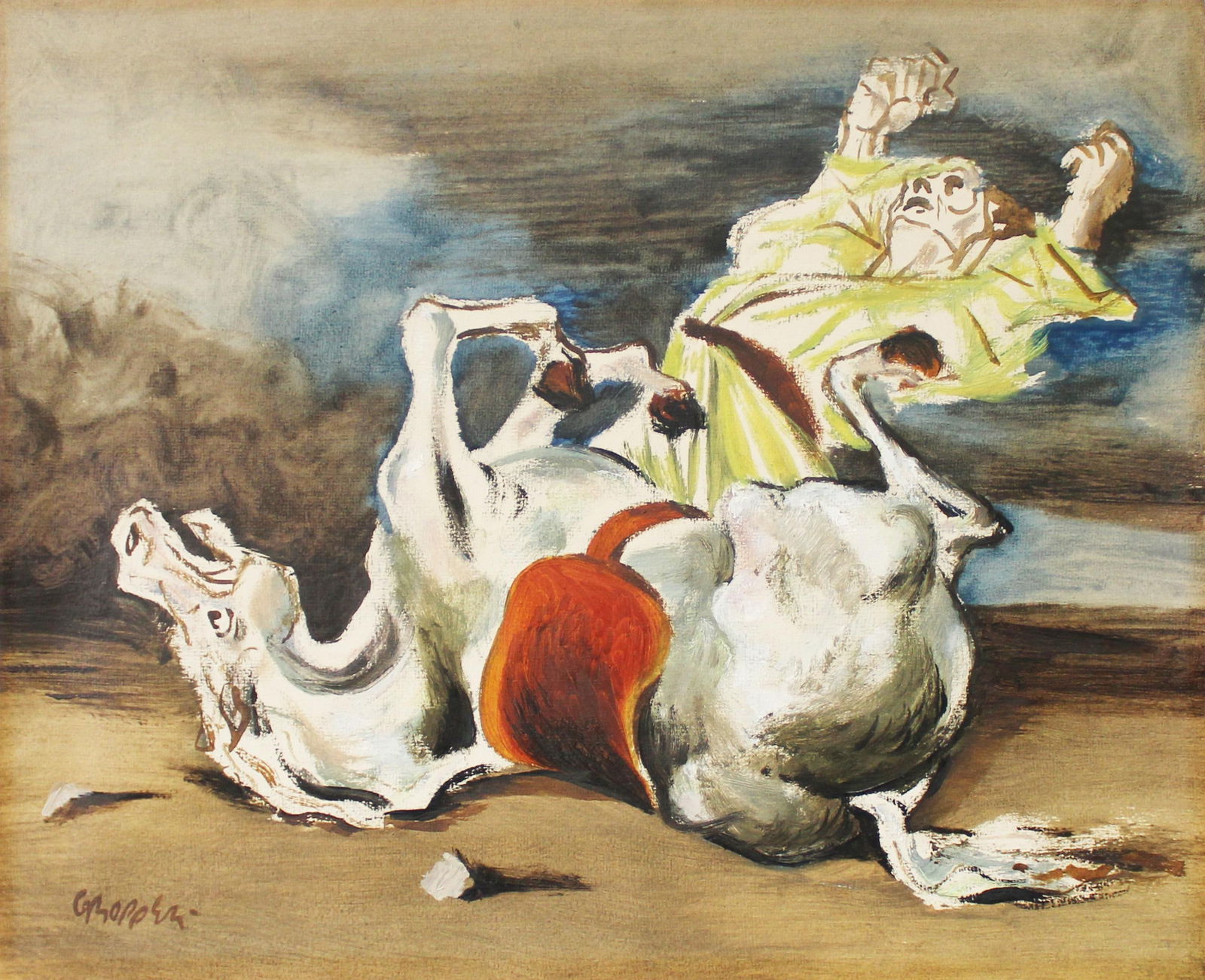 William Gropper - Untitled (Man with Horse) (1 of 1)