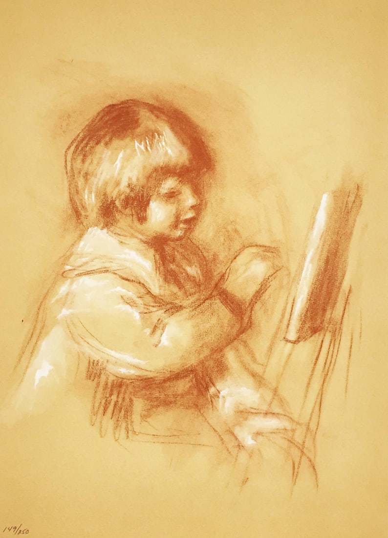 Pierre-Auguste Renoir (After) - Le Petit Peintre (1 of 1)