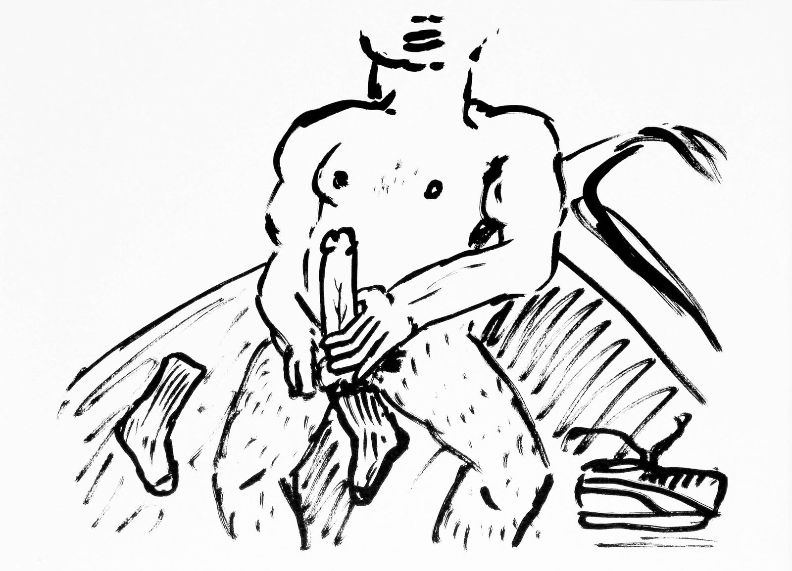 Keith Haring and Brion Gysin - Fault Lines: Artist: Keith Haring and Brion Gysin Title: Fault Lines Year: 1986 Dimensions: 8.7in. by 11.2in. Edition: From the rare limited edition of 200 Publisher: Edition Sche