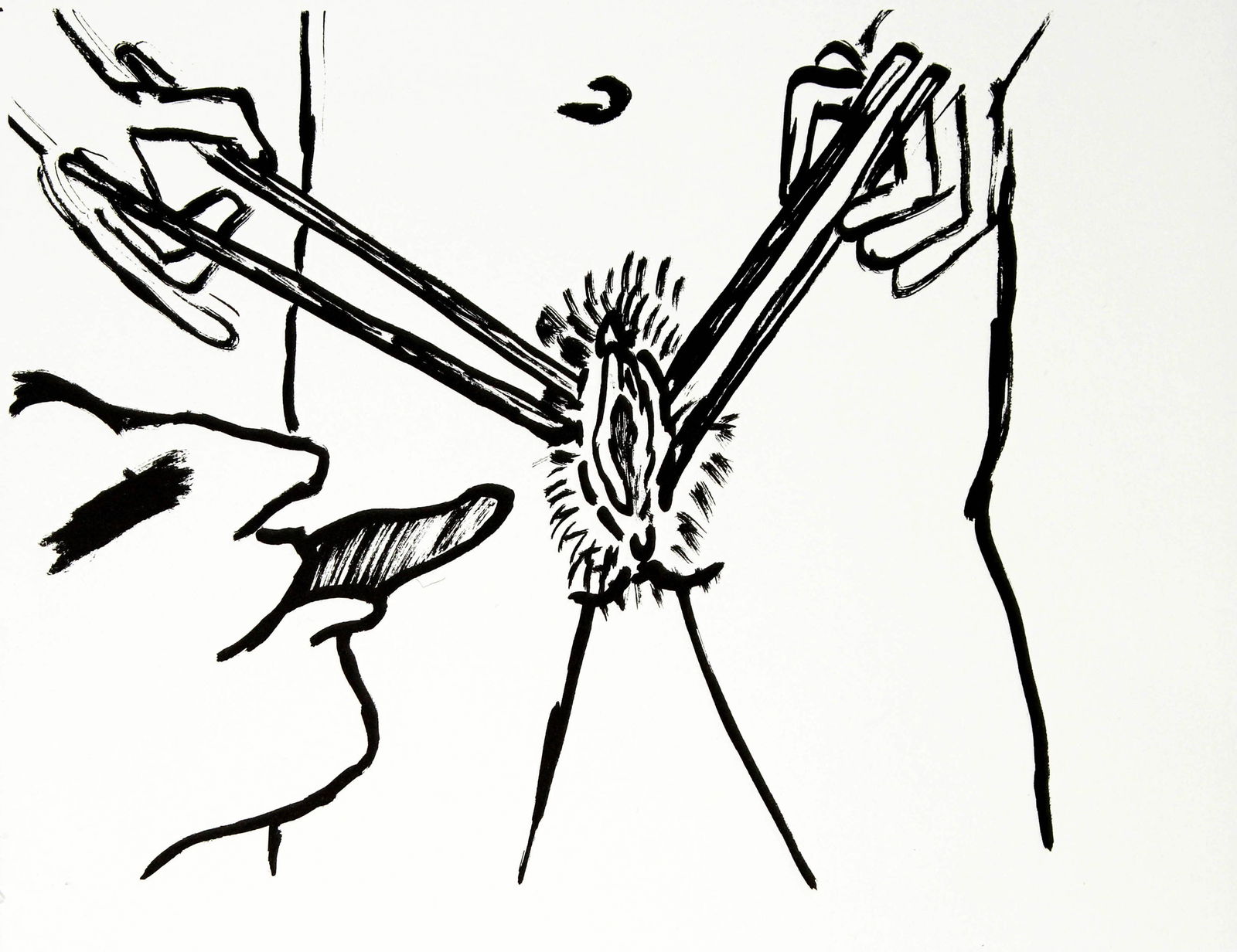 Keith Haring and Brion Gysin - Fault Lines (1 of 1)