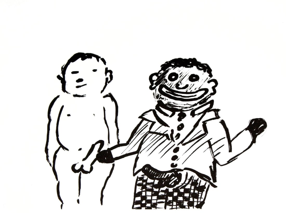 Keith Haring and Brion Gysin - Fault Lines (1 of 1)