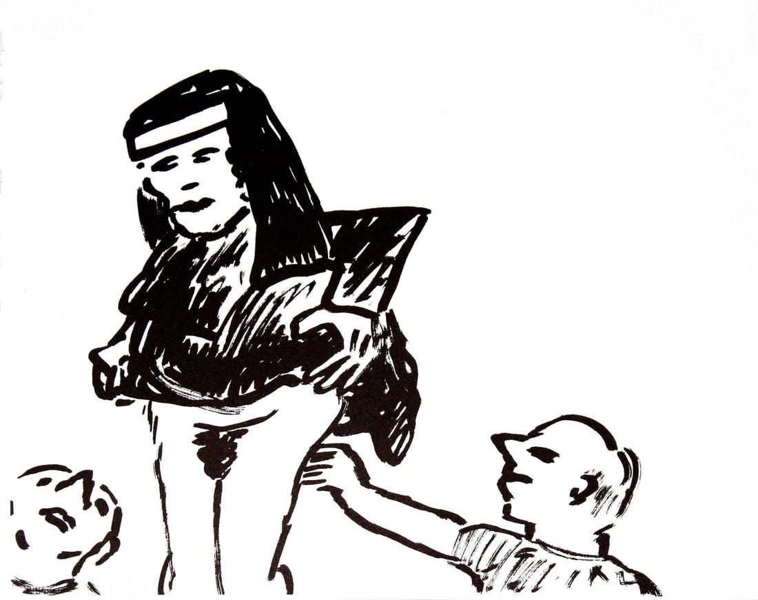 Keith Haring and Brion Gysin - Fault Lines (1 of 1)