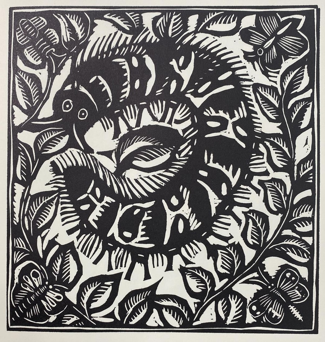 Raoul Dufy - Le Chenille: Artist: Raoul DufyTitle: Le ChenilleYear: 1977Dimensions: 10in. by 13in.Edition: From the rare limited editionPublisher: The Metropolitan Museum of Art New YorkSuite: Le Bestiare ou Cortege