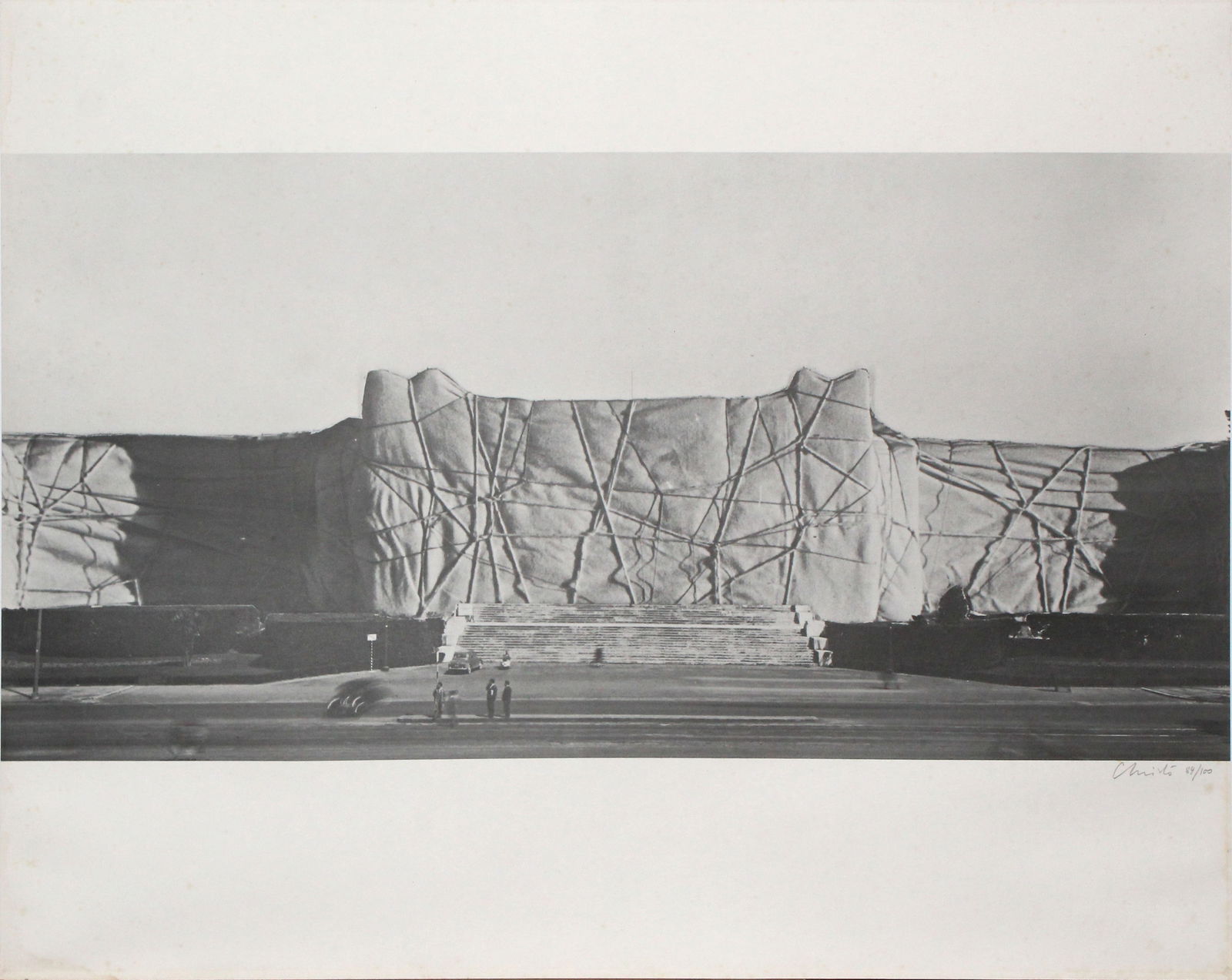 Christo - Untitled from "Monuments, Portfolio with 10 Prints and Sculpture, Documenta, Concept Art" (1 of 1)