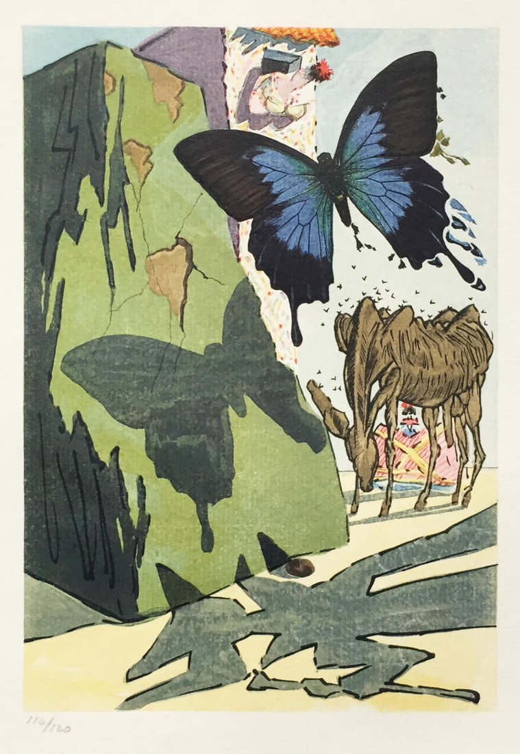 Salvador Dali - Le Tricorne 15: Artist: Salvador Dali Title: Le Tricorne 15 Year: 1958 Dimensions: 10in. by 12 3/4in. Edition: From the rare limited edition of 120 Publisher: Editions du Roche