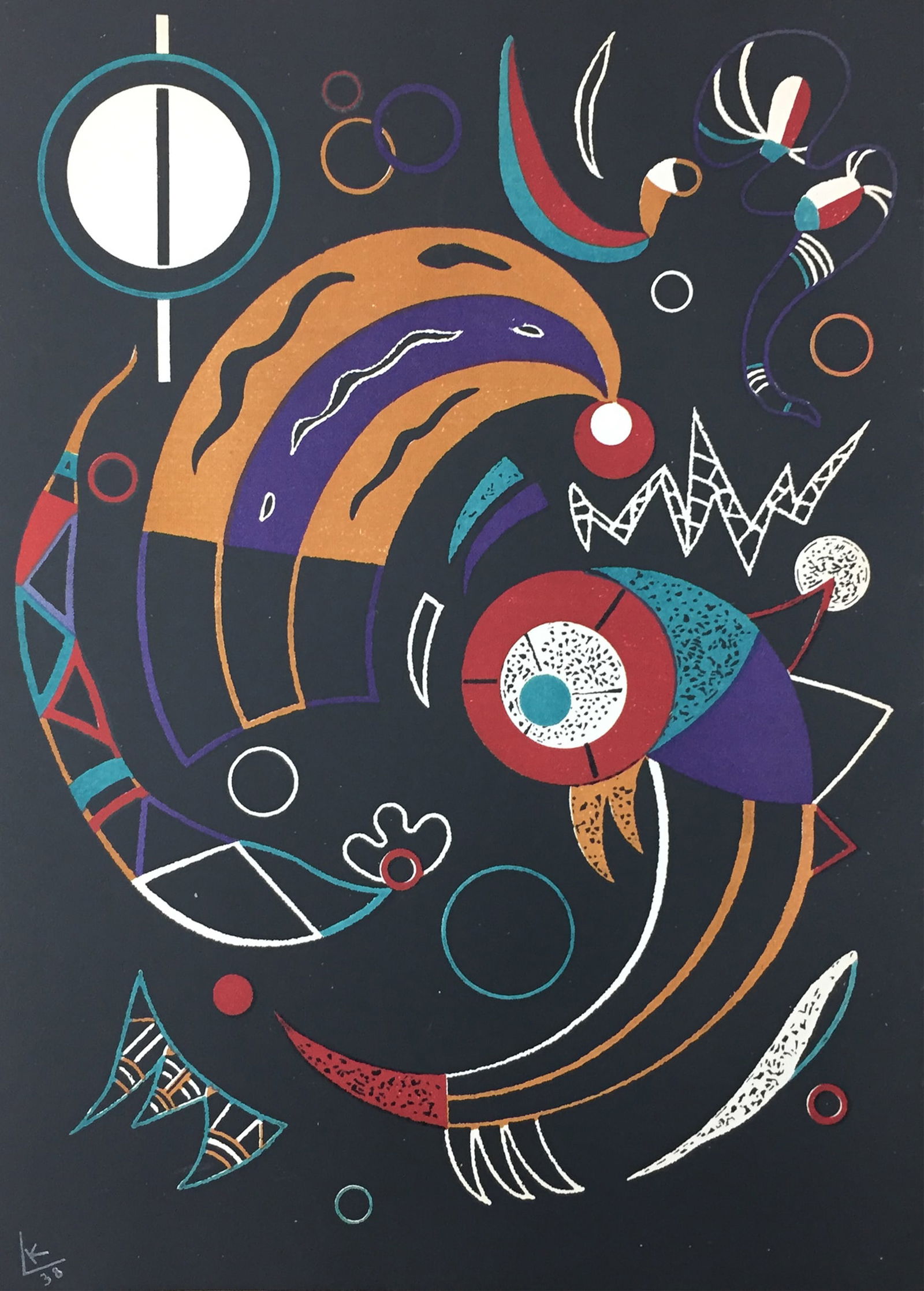 Wassily Kandinsky - Comets (1 of 1)