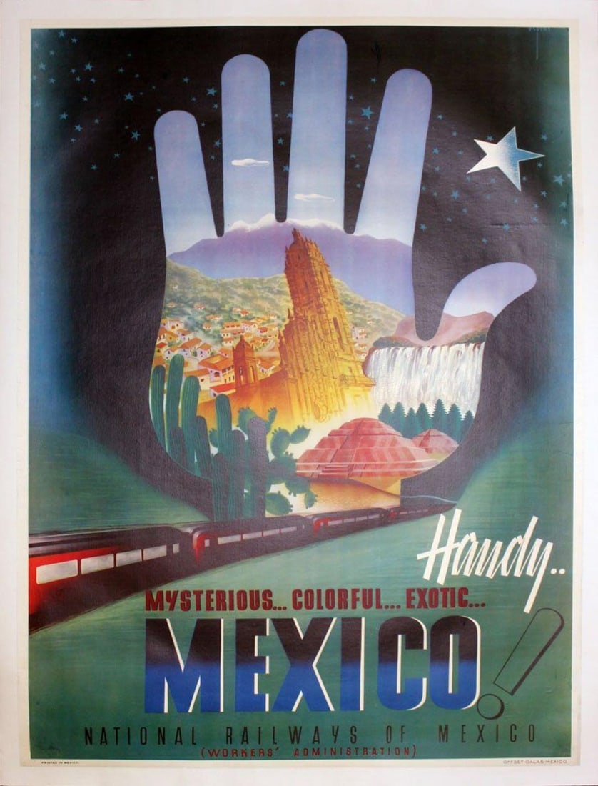 Vintage Poster - Handy Mexico (Vintage Poster) (1 of 1)