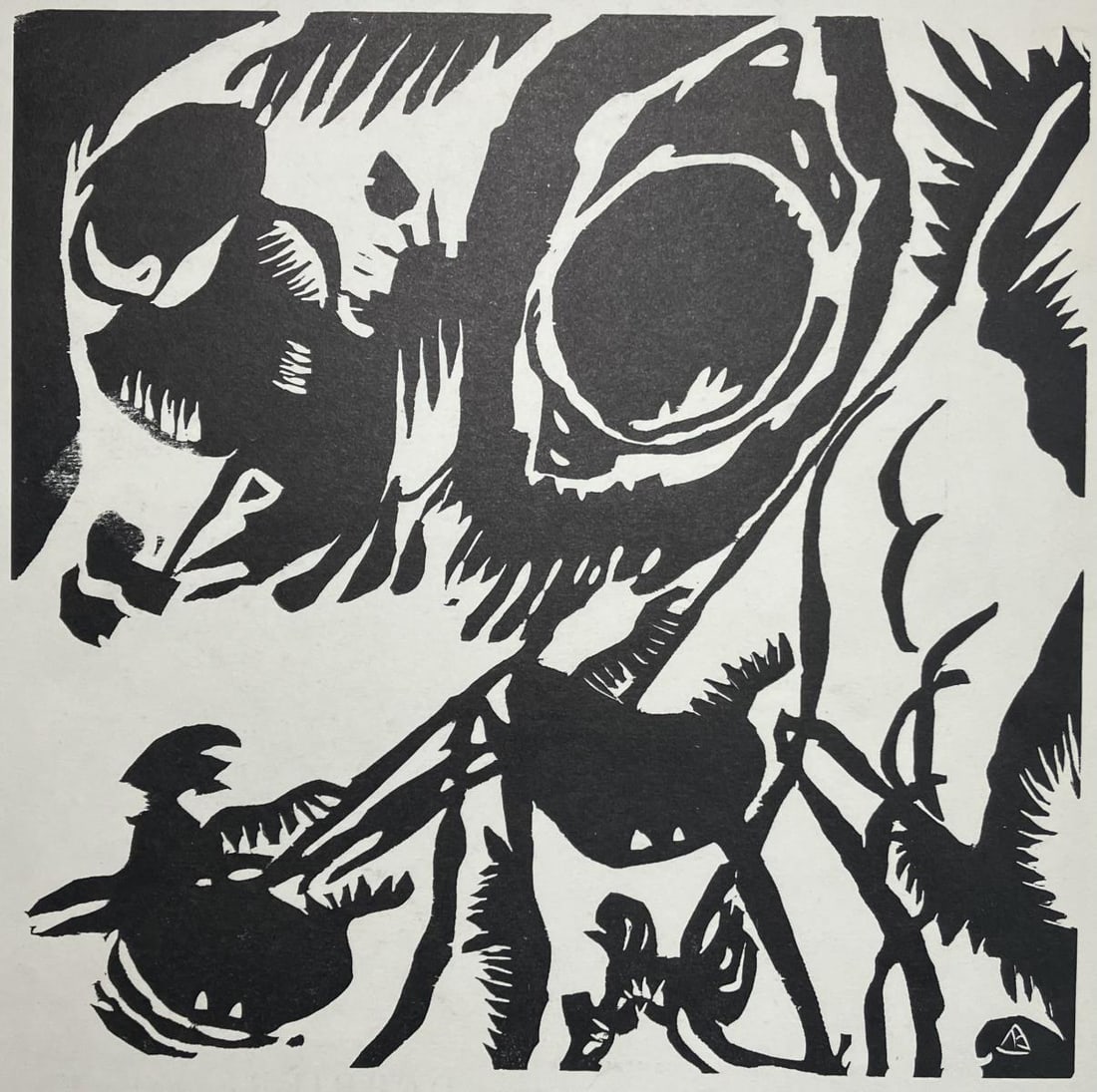 Wassily Kandinsky - Improvventive Reasons Derrier Le Miroir (1 of 1)