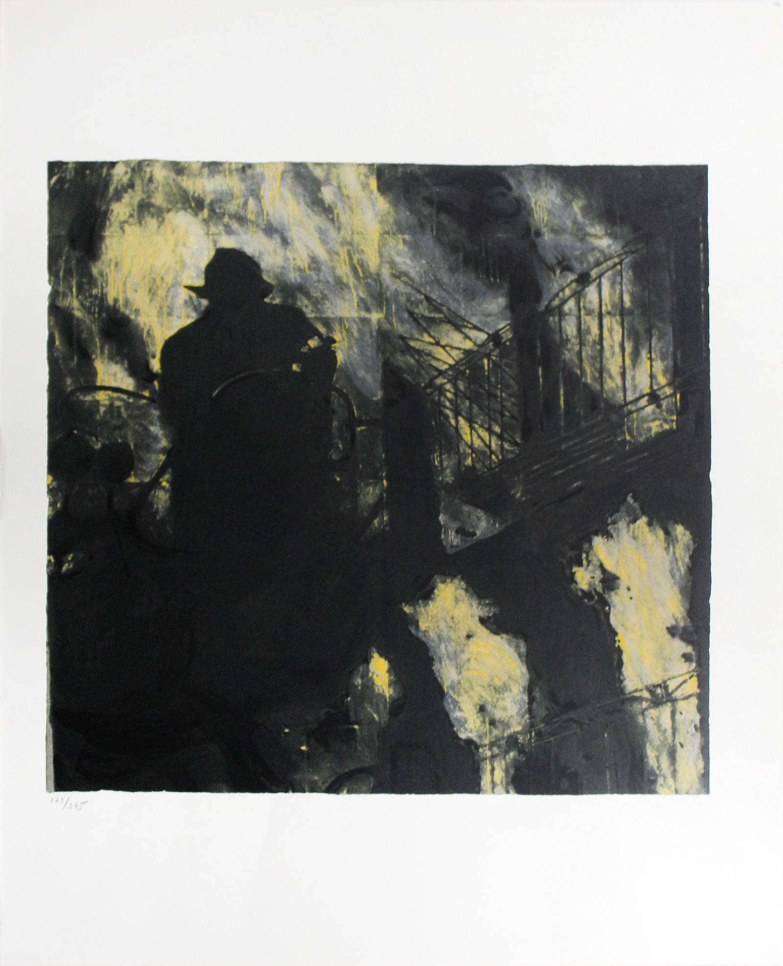 Donald Sultan - Untitled from "Visual Poetics" (1 of 1)