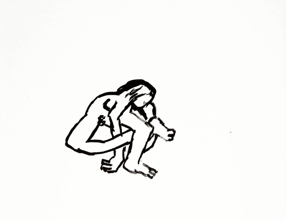 Keith Haring and Brion Gysin - Fault Lines (Tangled): Artist: Keith Haring and Brion Gysin Title: Fault Lines Year: 1986 Dimensions: 8.7in. by 11.2in. Edition: From the rare limited edition of 200 Publisher: Editio