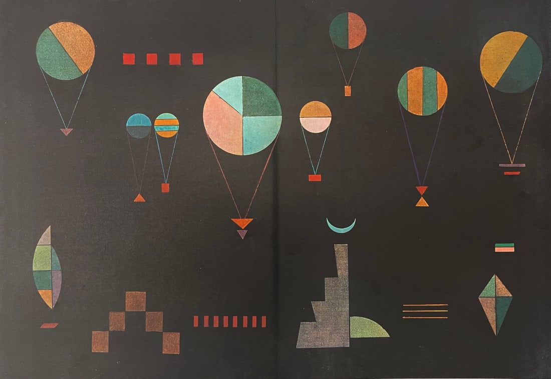 Wassily Kandinsky - Plat Profond: Artist: Wassily Kandinsky Title: Plat Profond Year: 1965 Dimensions: 22in. by 15in. Edition: From the limited edition Publisher: Galerie Maeght Paris