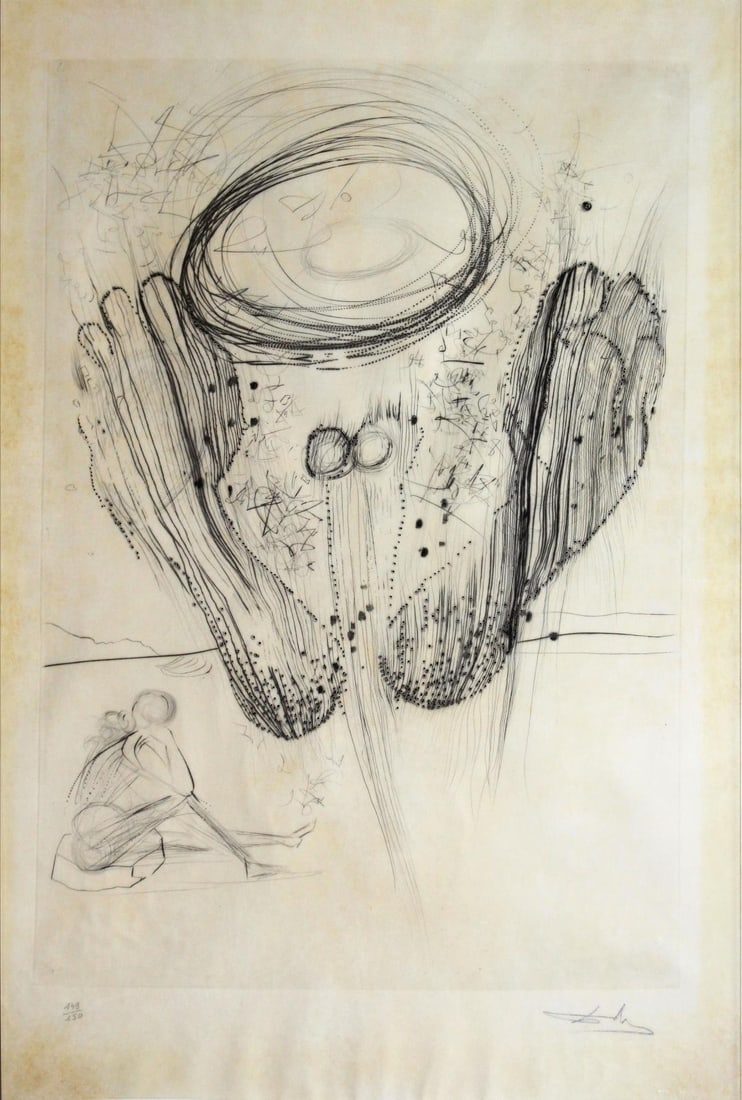 Salvador Dali - Sa: Artist: Salvador Dali Title: Comes with Letter of authenticity and guaranteed in perpetuity