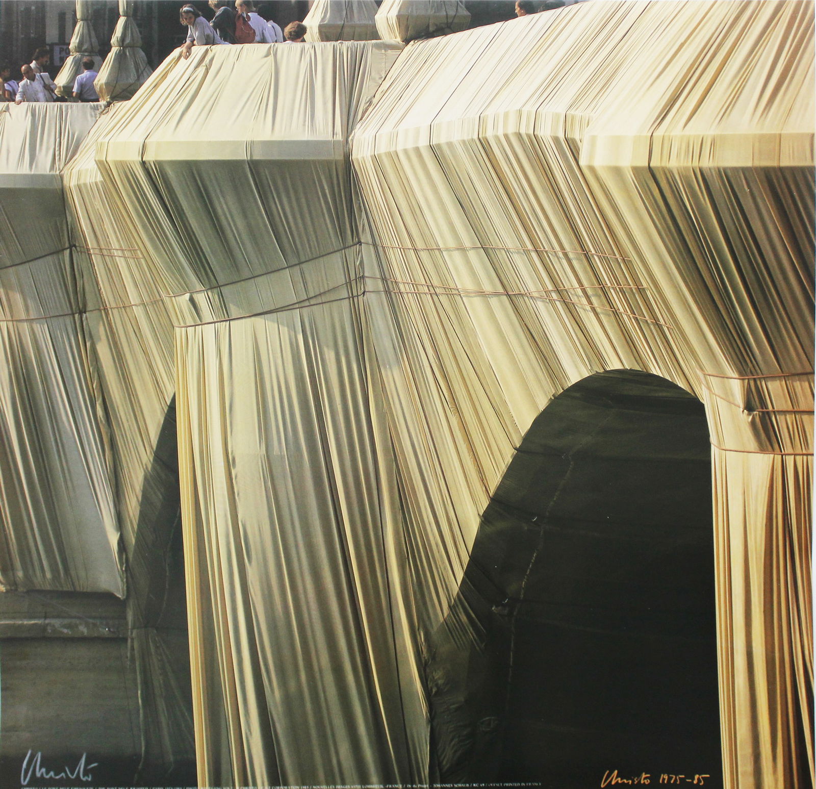 Christo - The Pont Neuf Wrapped (1 of 1)