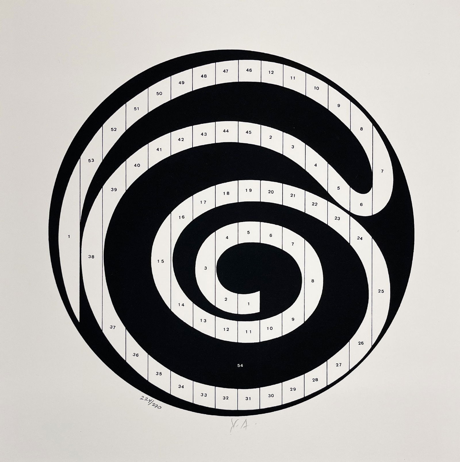 Yaacov Agam - Message of Peace I: Artist: Yaacov AgamTitle: Message of Peace IYear: 1980Dimensions: 15 x 15 in.Edition: From the limited edition of 270Publisher: Todd brassner Fine Art, New York, New YorkSuite: Message of