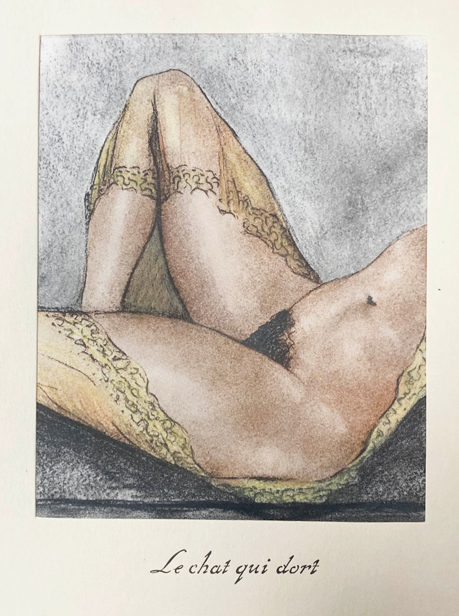 Edouard Chimot - Le Chat Qui Dori (1 of 1)