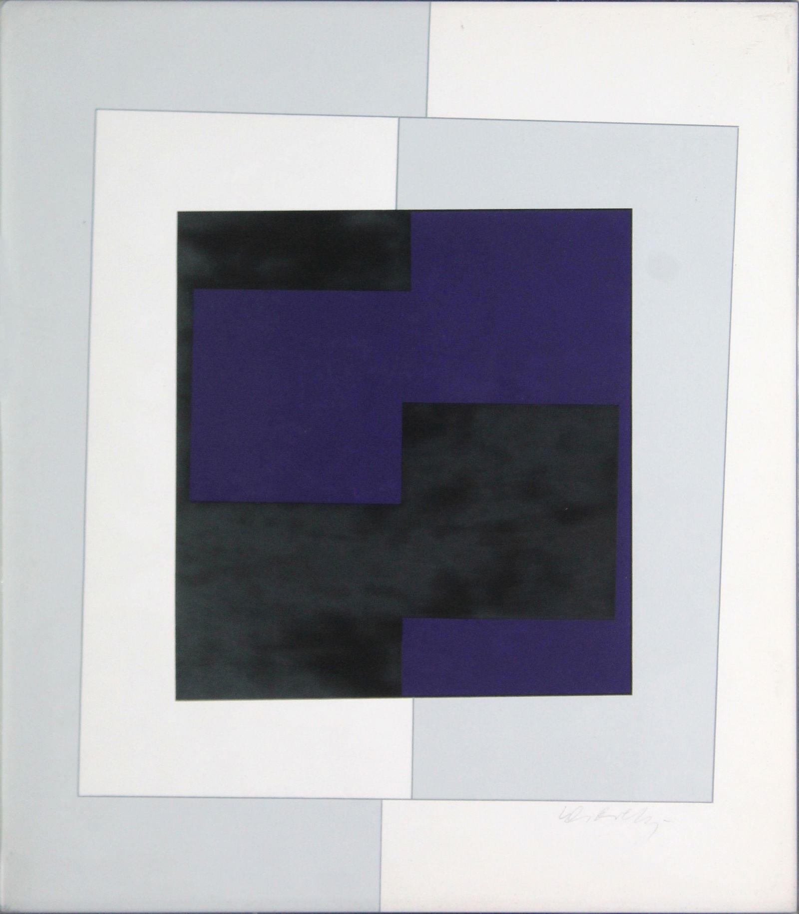 Victor Vasarely - Zara: Artist: Victor VasarelyTitle: ZaraYear: 1969Dimensions: 18 x 15 1/4 in.Edition: From the rare limited edition of 138Suite: Descartes SeriesMedium: Original serigraph on paperCondition: