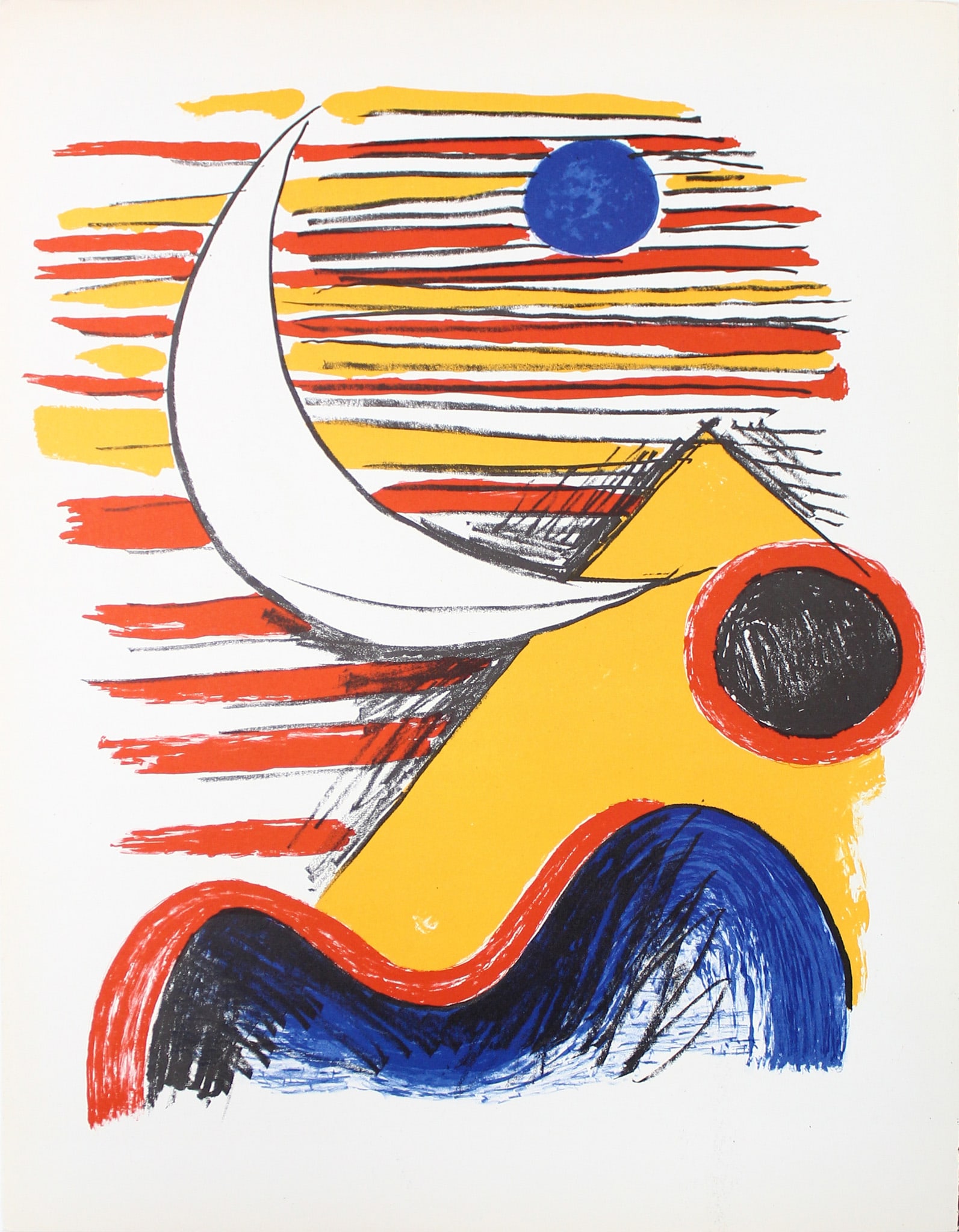 Alexander Calder - La Lune et La Montagne (1 of 1)