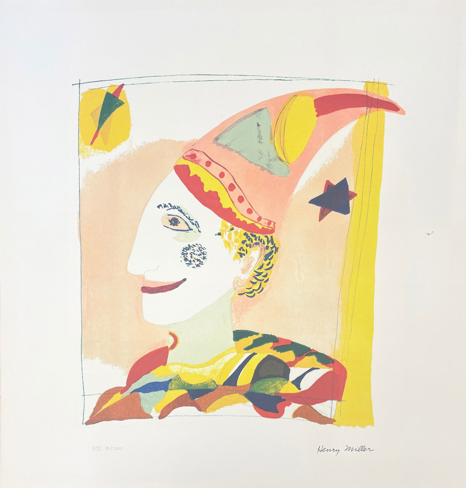 Henry Miller - Le Clon: Artist: Henry Miller Title: Le Clon Year: c. 1891-1980 Dimensions: 22 1/4in. by 25 1/2in. Edition: Numbered from the rare limited of edition of 200 Medium: Offs