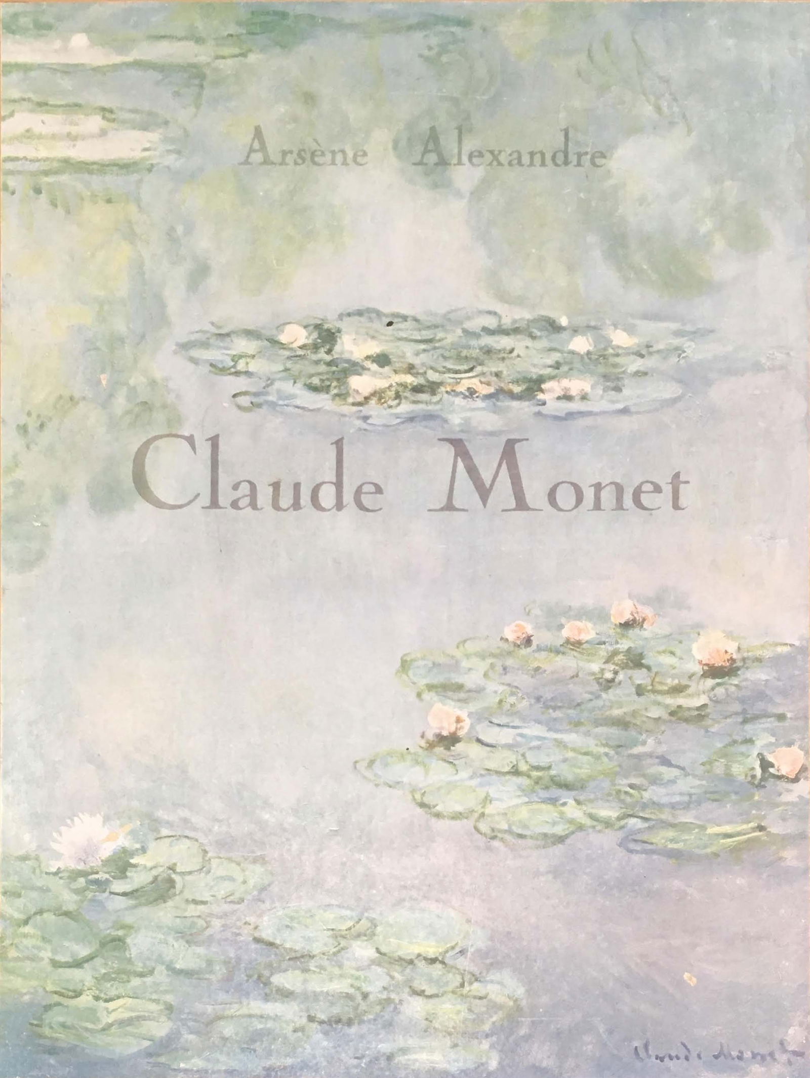 Claude Monet - Water Lilies: Artist: Claude Monet Title: Water Lilies Dimensions: 14in. by 11 1/2in. Edition: From the Rare Limited Edition Medium: Offset Lithograph on Paper Signature Details: