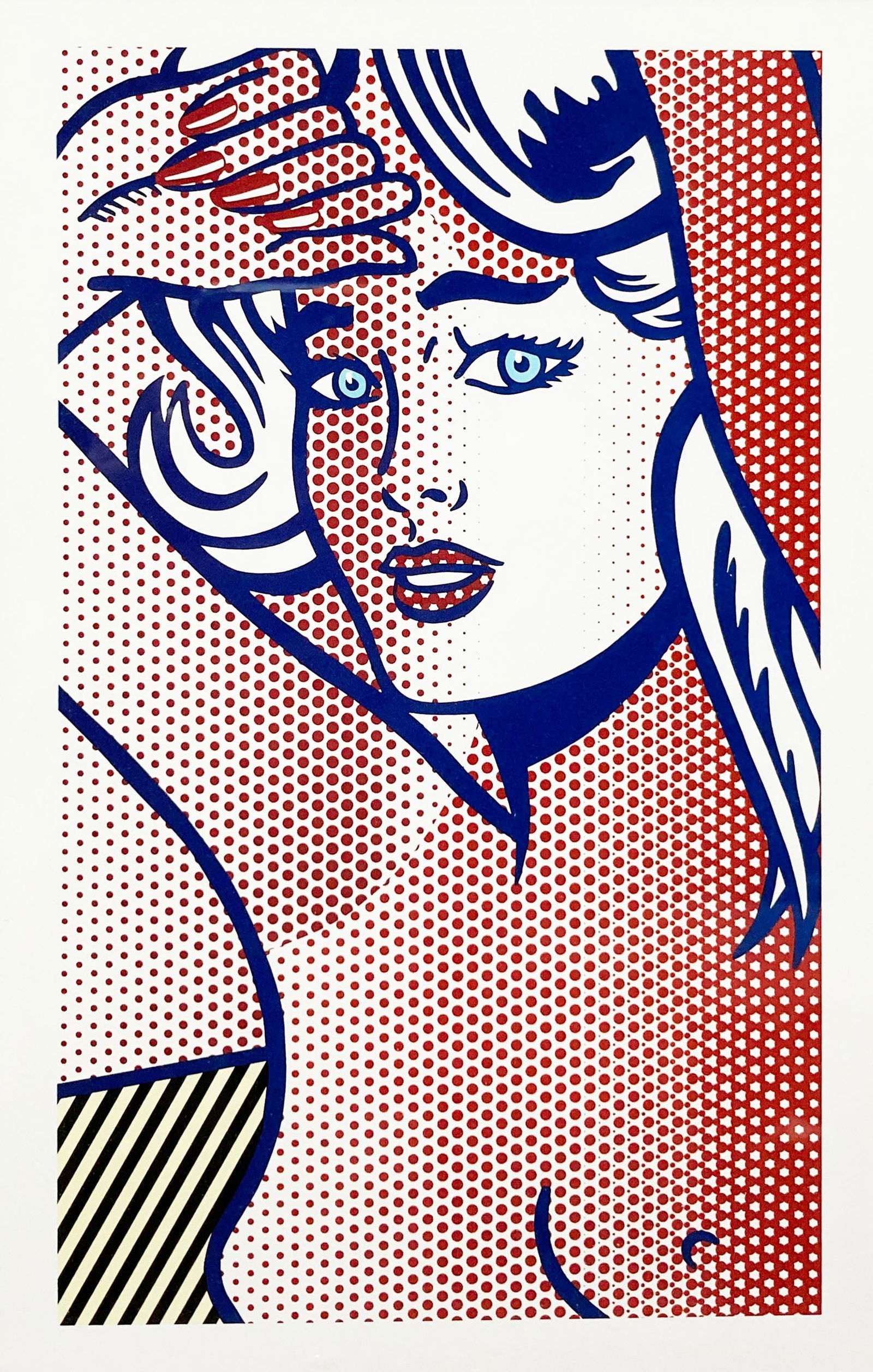 Roy Lichtenstein - Nude with Blue Hair State I (1 of 1)