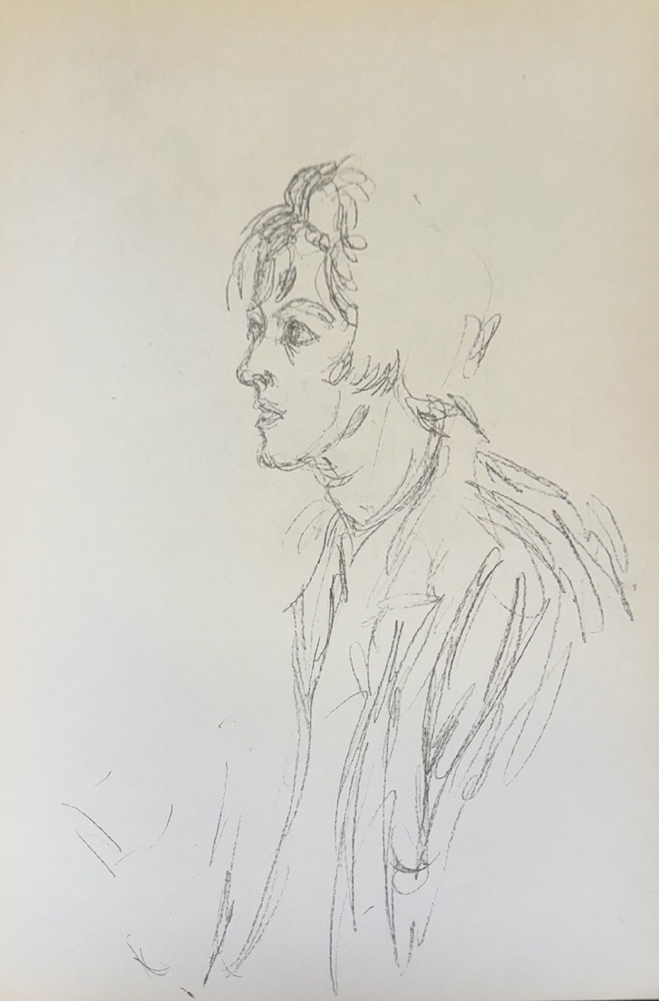 Alberto Giacometti - Untitled Lithograph: Artist: Alberto Giacometti Title: Untitled Lithograph Year: 1964 Dimensions: 11 x 15 in. Edition: From the Rare Limited Edition Publisher: Maeght, Paris