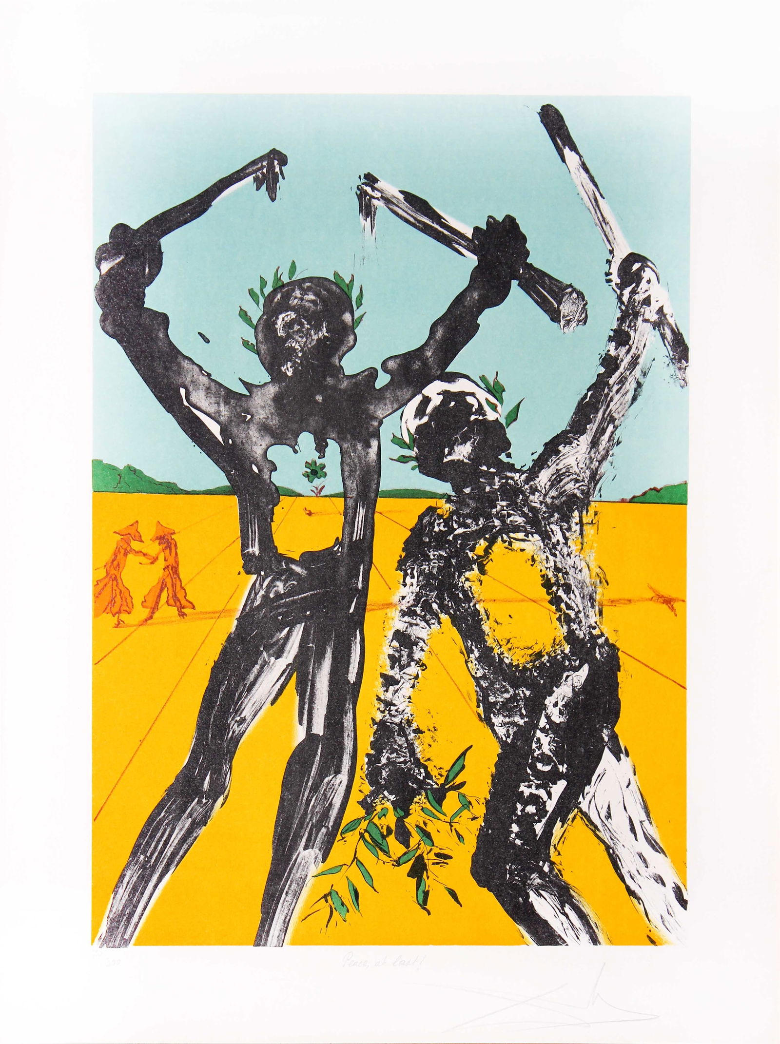 Salvador Dali - Peace at Last! (1 of 1)