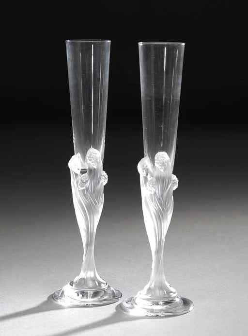 Erte - Flute Majestique (Set of 2) (1 of 1)