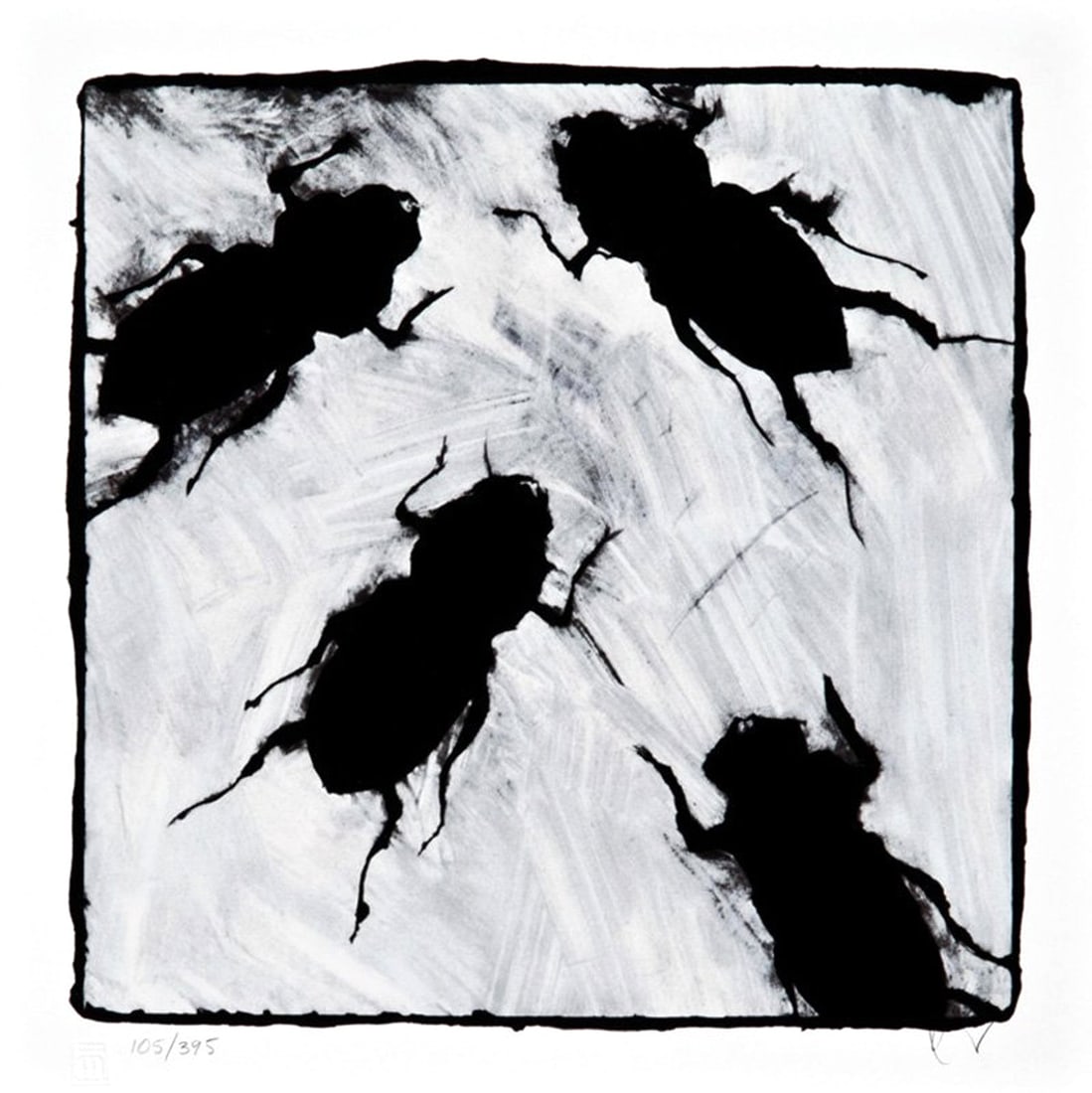 Donald Sultan - Roaches (1 of 1)