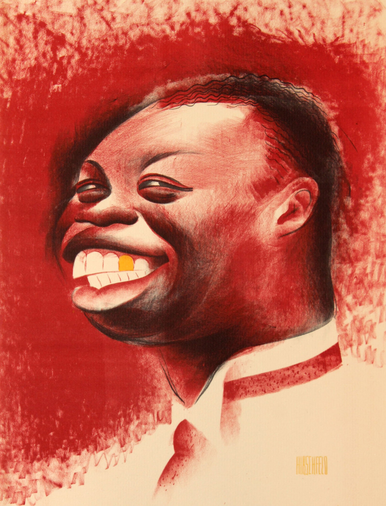 Al Hirschfeld - Numbers King: Artist: Al HirschfeldTitle: Numbers KingYear: 1941Dimensions: 12in. by 9.25in.Edition: 752 from the limited edition of 1000Publisher: Hyperion Press New YorkSuite: HarlemMedium: Original lithograph